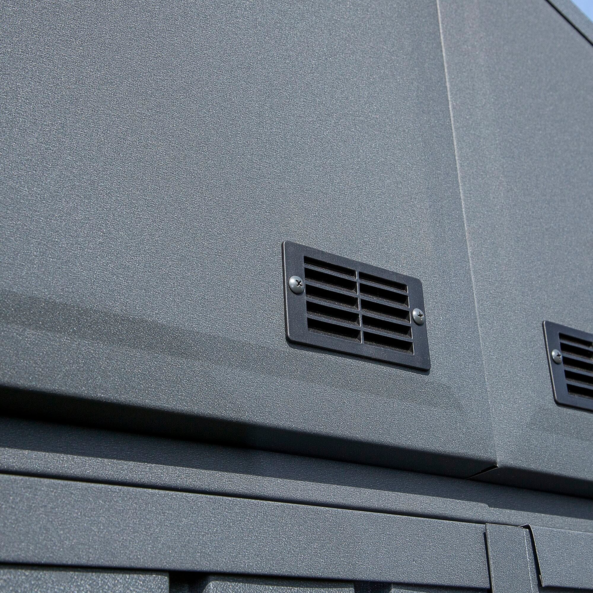 Arrow EG108AN Metal-Storage-Buildings-Sheds - View #9