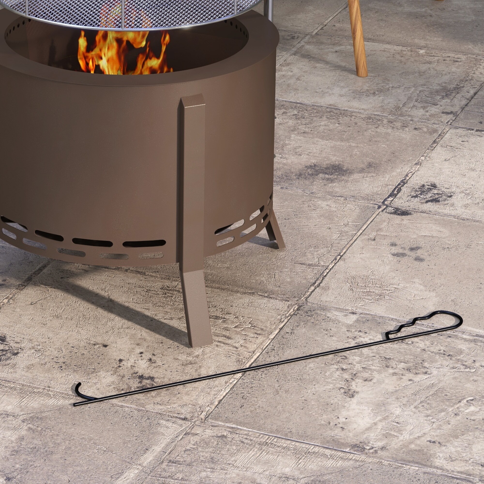 Maocao Hoom JL174306 Outdoor-Woodburning-Firepits - View #8