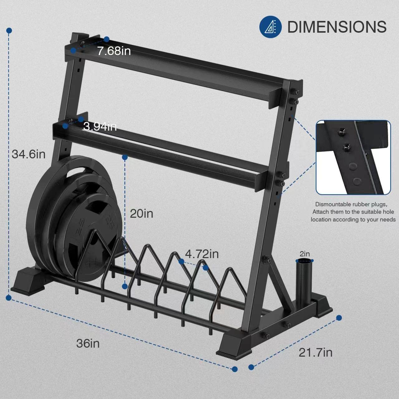 Redliro B0BVLWSNYJ Weight-Training-Accessories - View #4