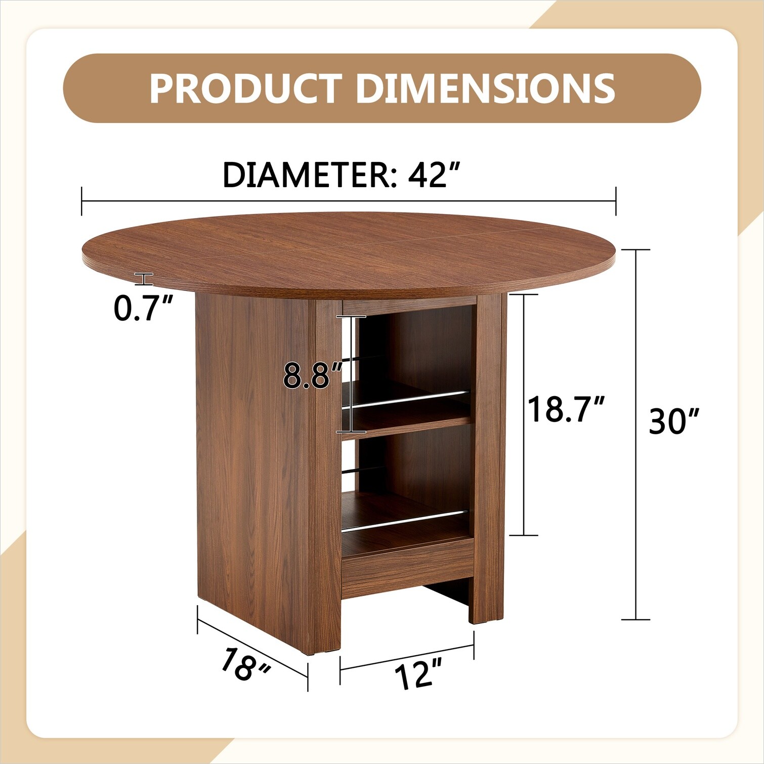 SunJet 7SRC2FMYOFBL Dining-Tables - View #14