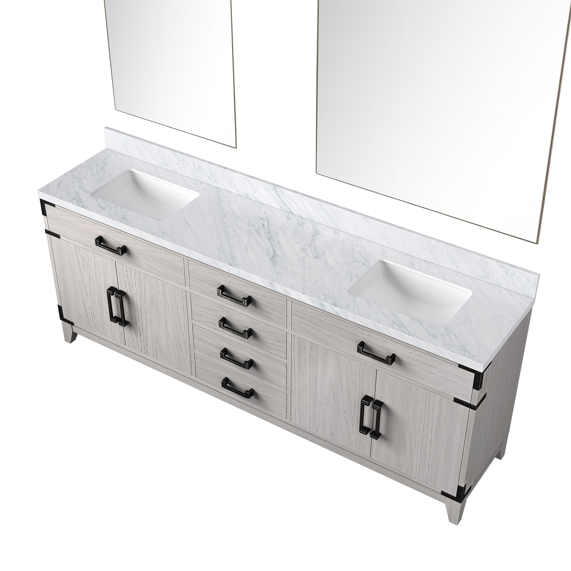 Lexora LVW80DM110 Bath-Vanity-Combo - View #4