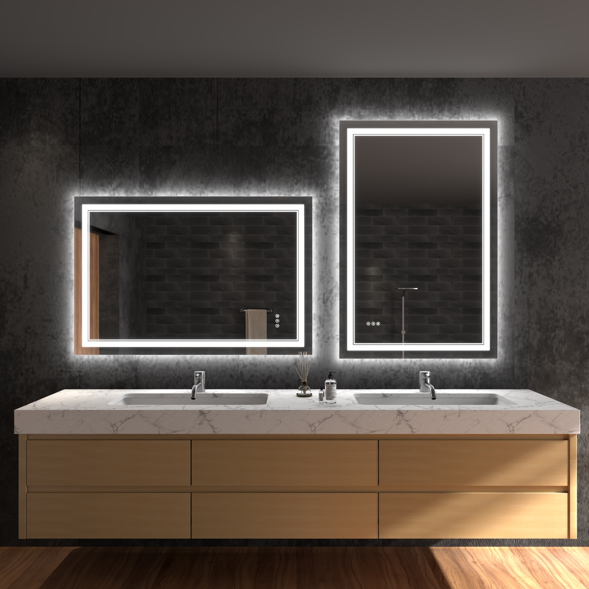ExBrite JQBM4024FLCS Framed-Bath-Mirrors - View #10