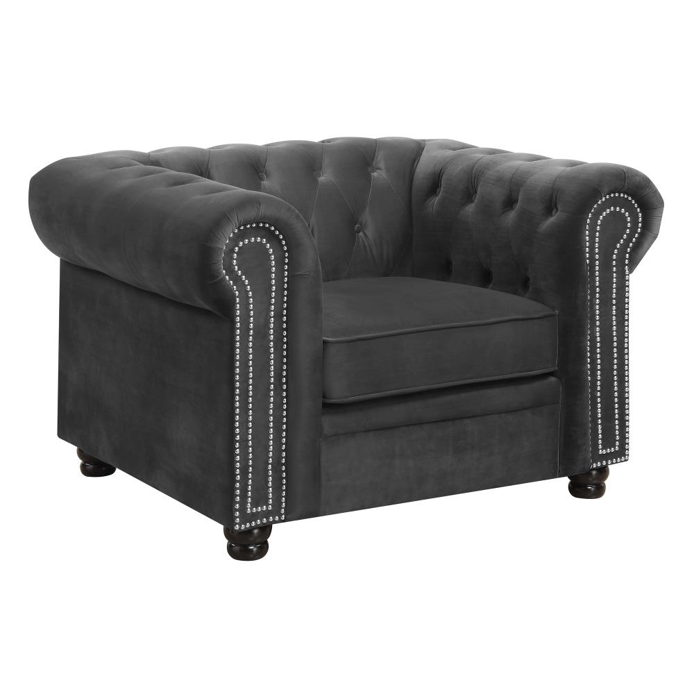 Picket House Furnishings Gramercy Modern Slate Accent Chair in the ...