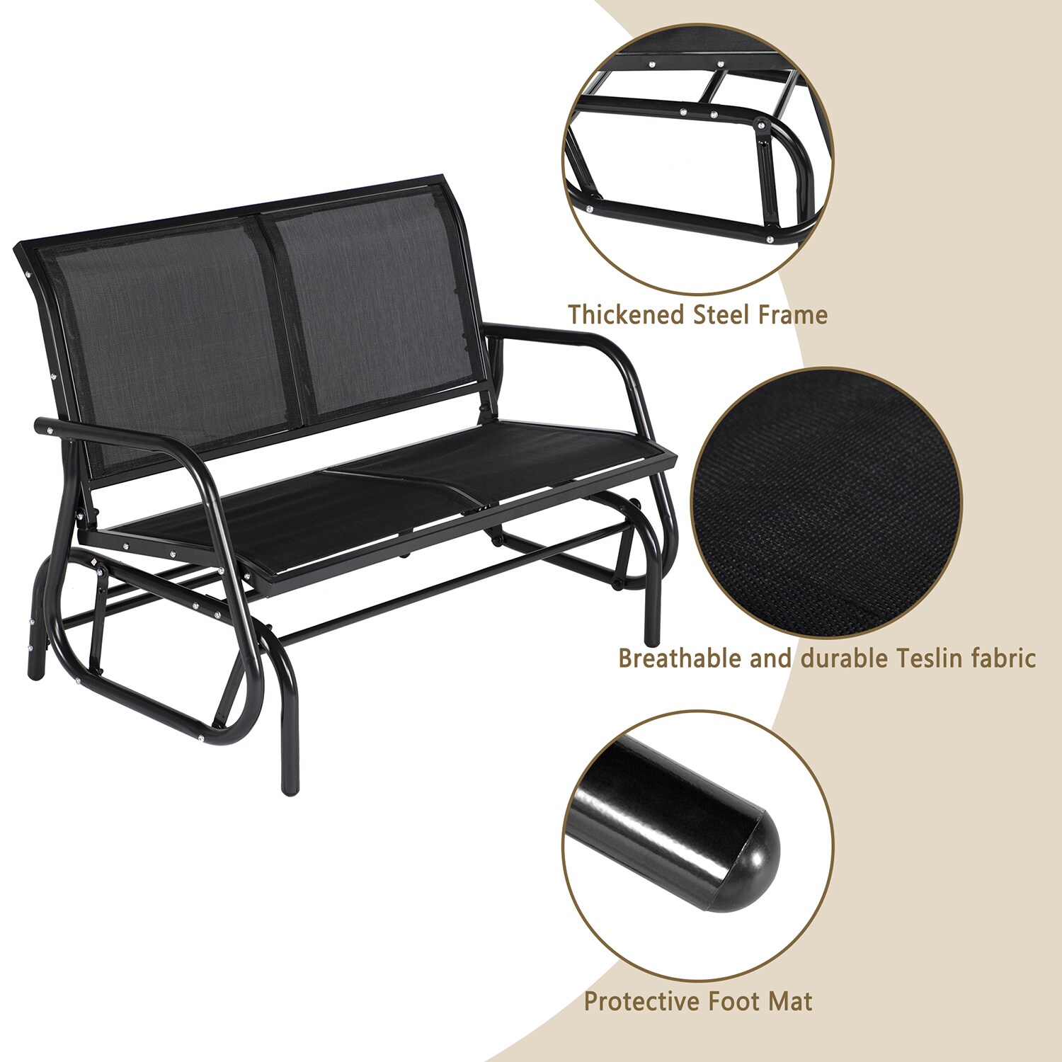 Mondawe MO-19010BK-NY benches - View #7