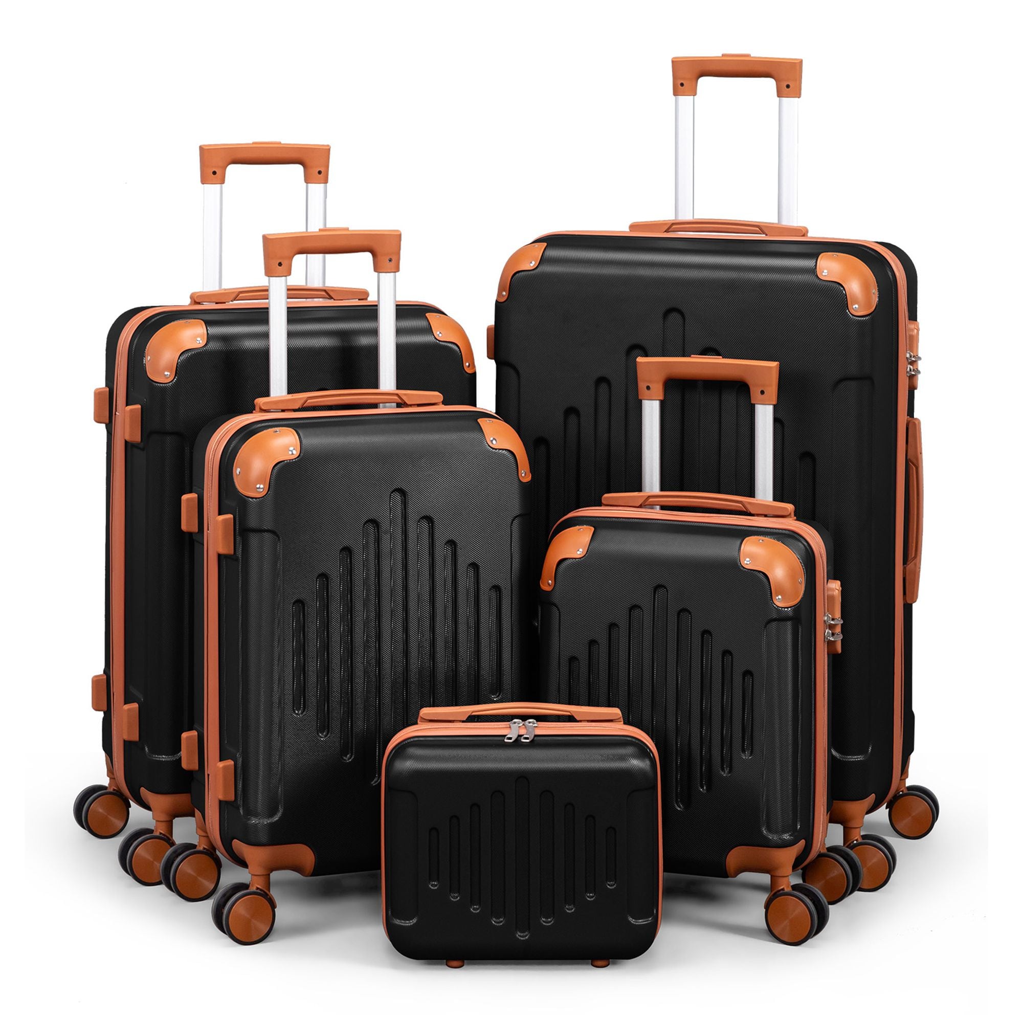 Winado 3 Piece Hardside Luggage Set 20 24 28 Inch with Corner