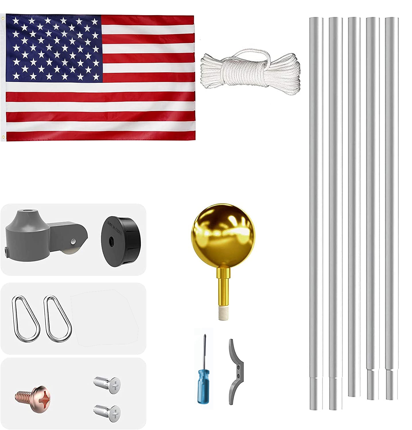 EXTRAUP YHLW465127590 Flag-Poles - View #4