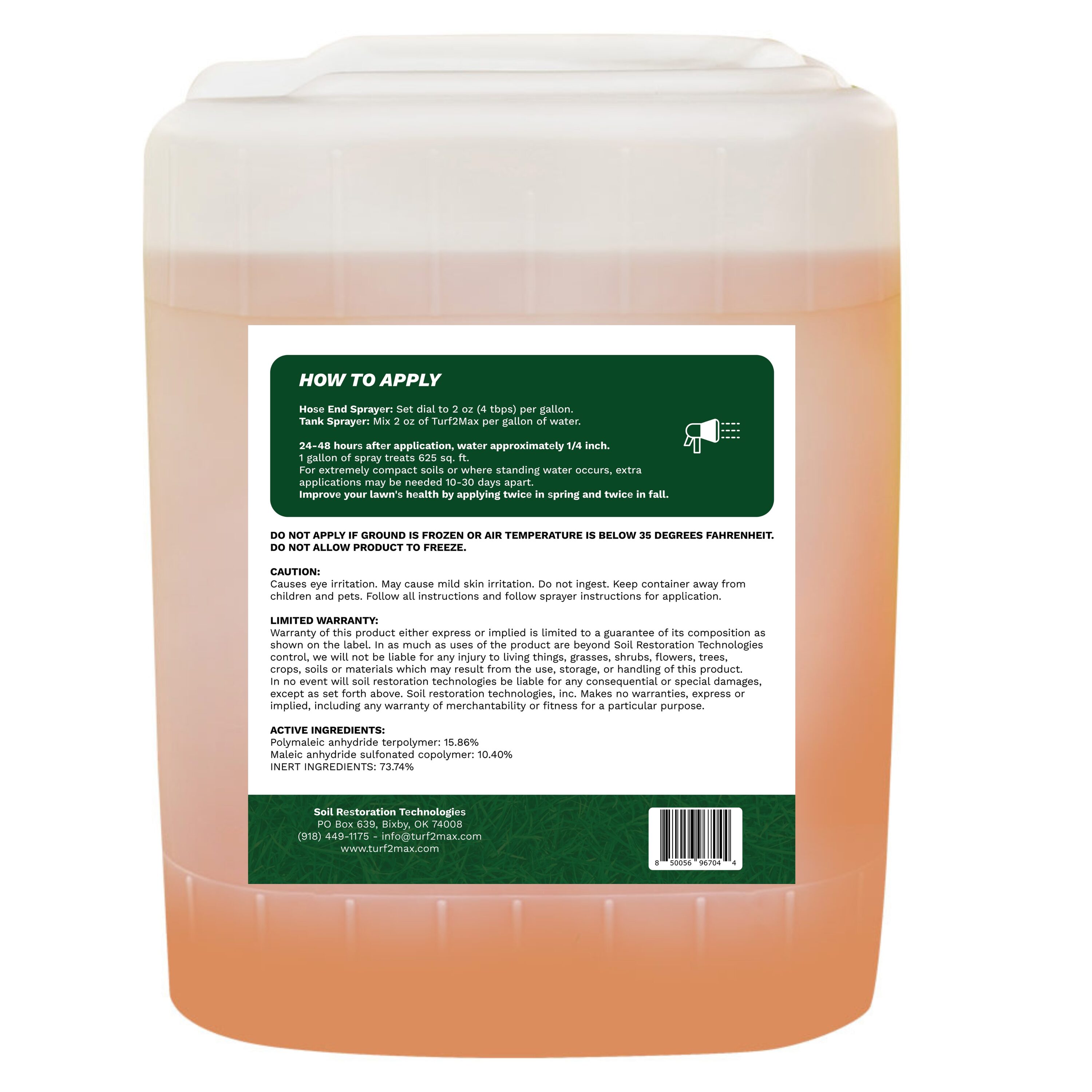 Turf2Max TM-04-5G Soil-Conditioner - View #2