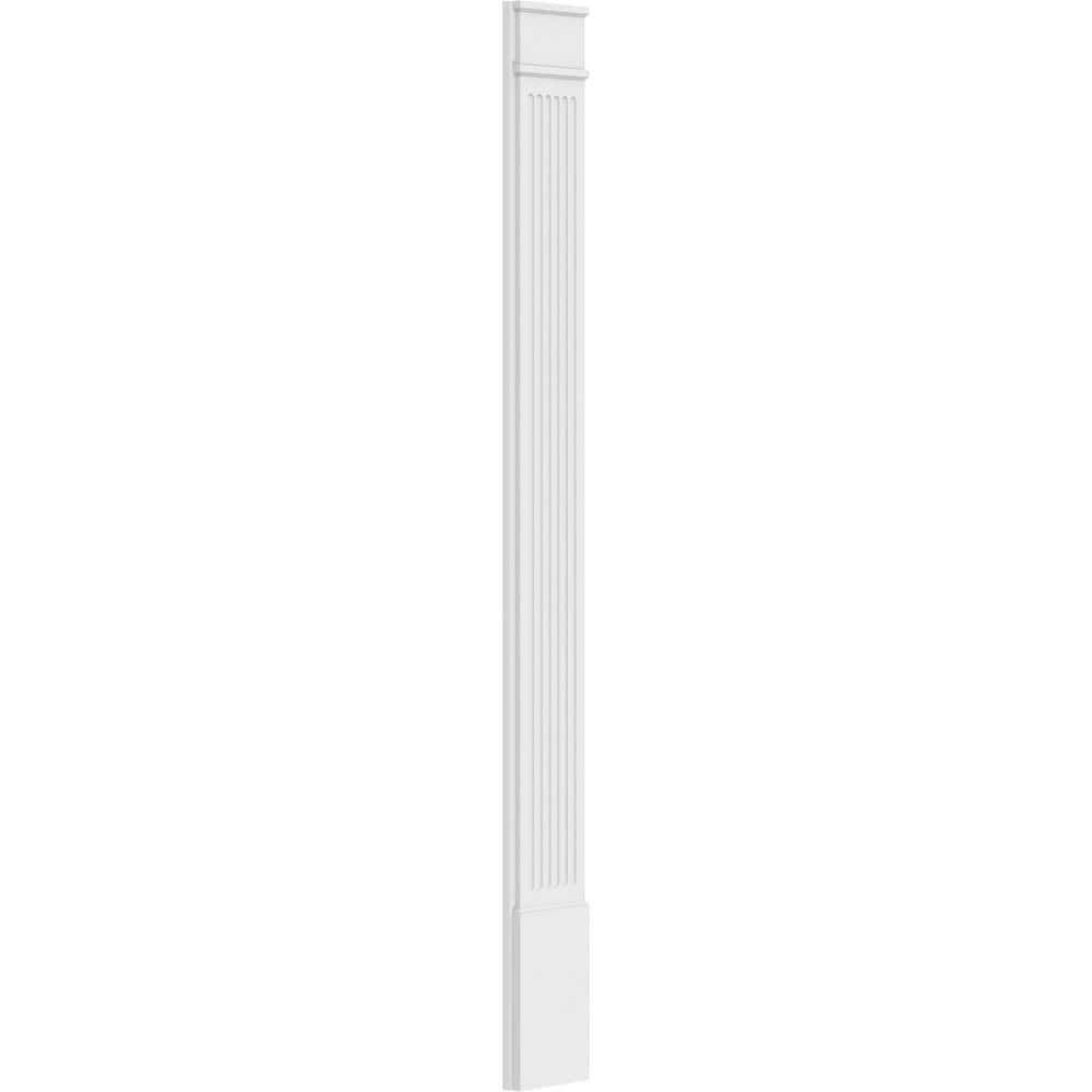 Ekena Millwork PILP10X102FL02-2 Entry-Door-Casing-Accents - View #4