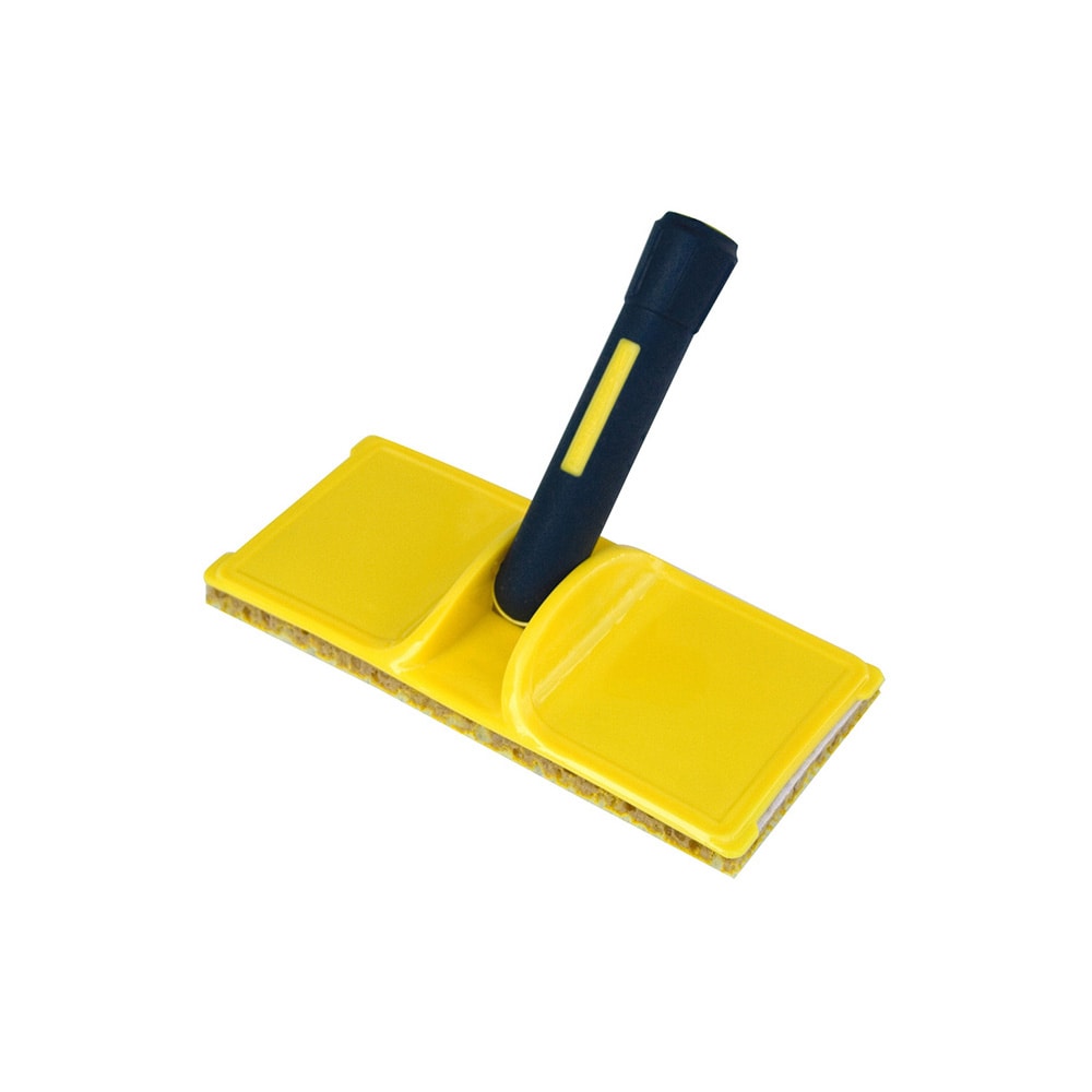 Mr Longarm Paint Brush and Adjustable Tool Holder Adapter Yellow 9" Length 2-PK 