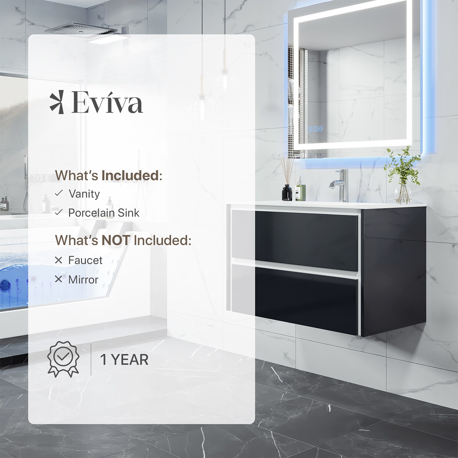 Eviva EVVN564-32DGR Bath-Vanity-Combo - View #7
