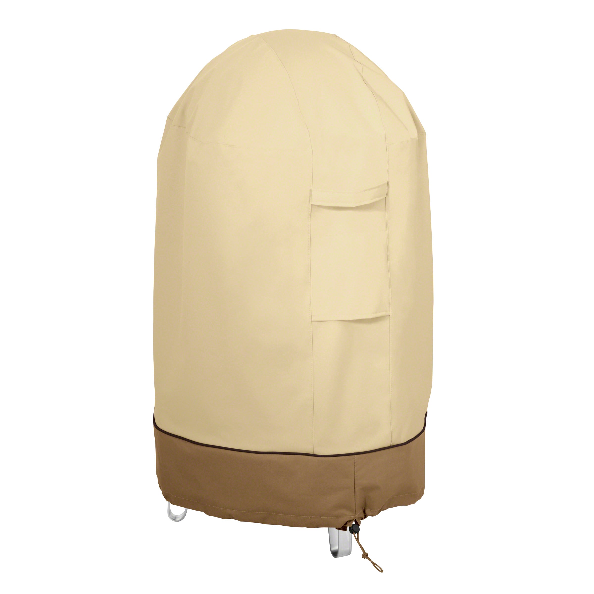 Classic Accessories 55-993-011501-00 Veranda 24.2-Inches W x 46-Inches H Pebble/earth/bark Charcoal grill Cover