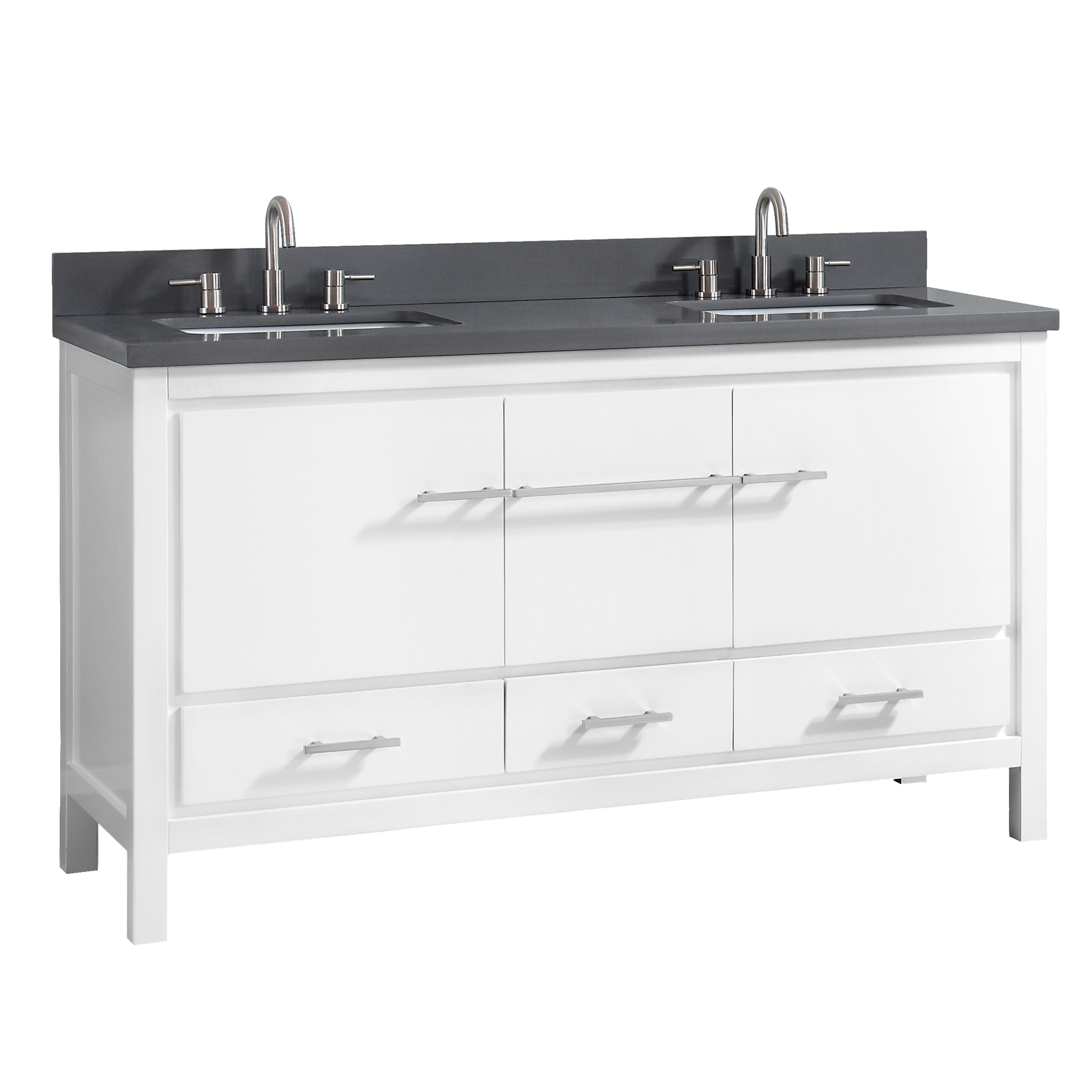 Azzuri RILEY-VS61-WT Bath-Vanity-Combo - View #2
