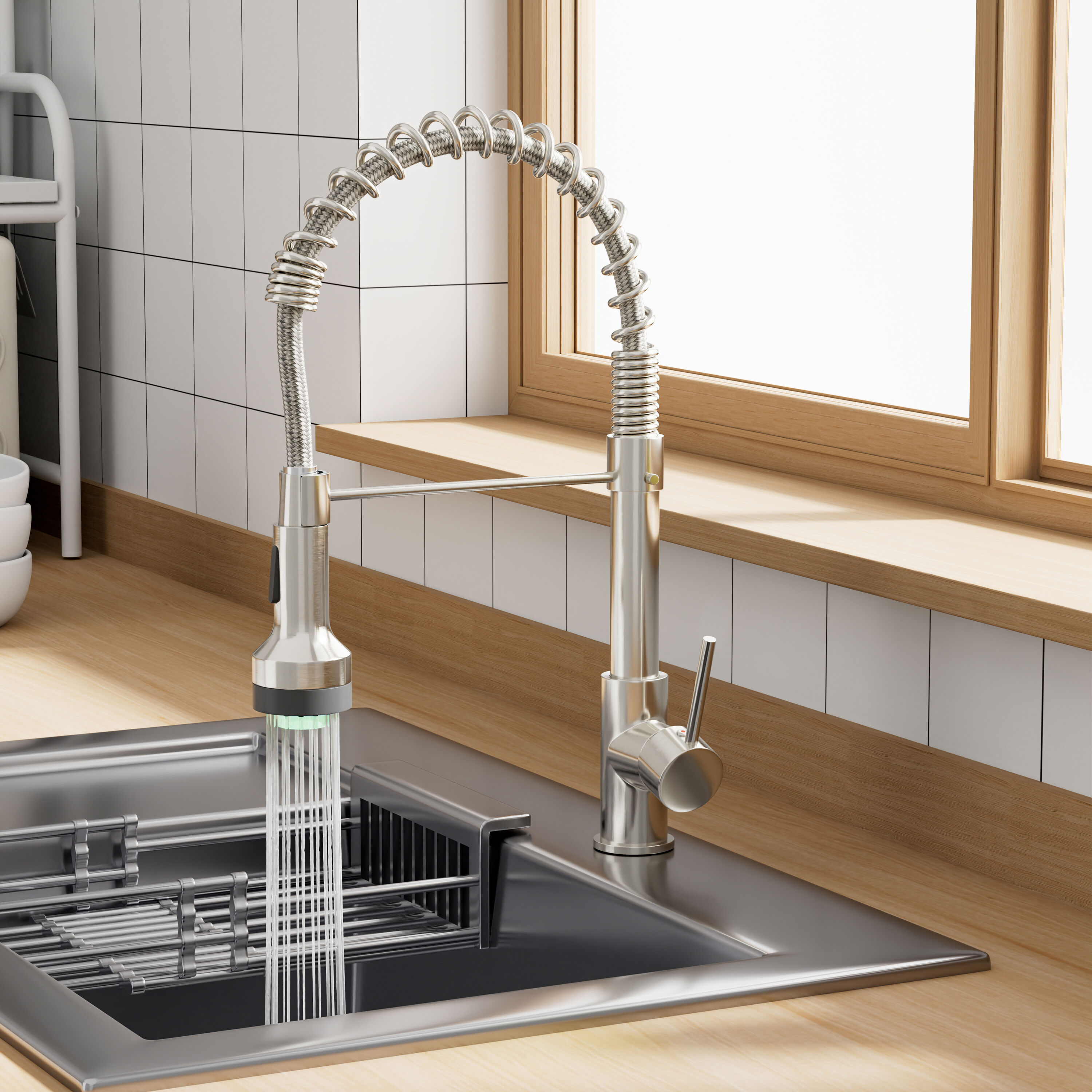 WELLFOR QJ-K-18933NLED Kitchen-Faucets - View #10