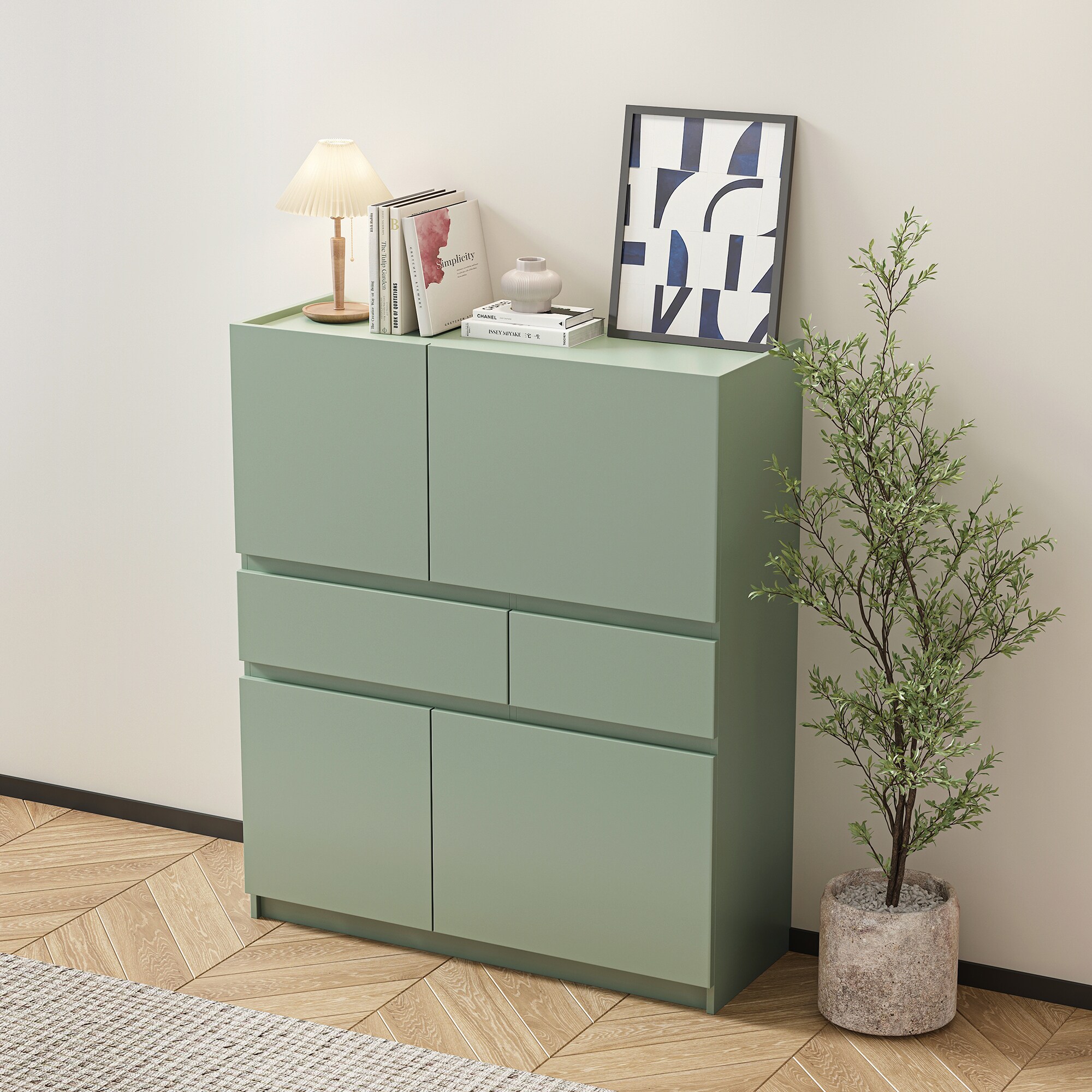 SINOFURN SYC080007GN Shoe-Racks - View #6