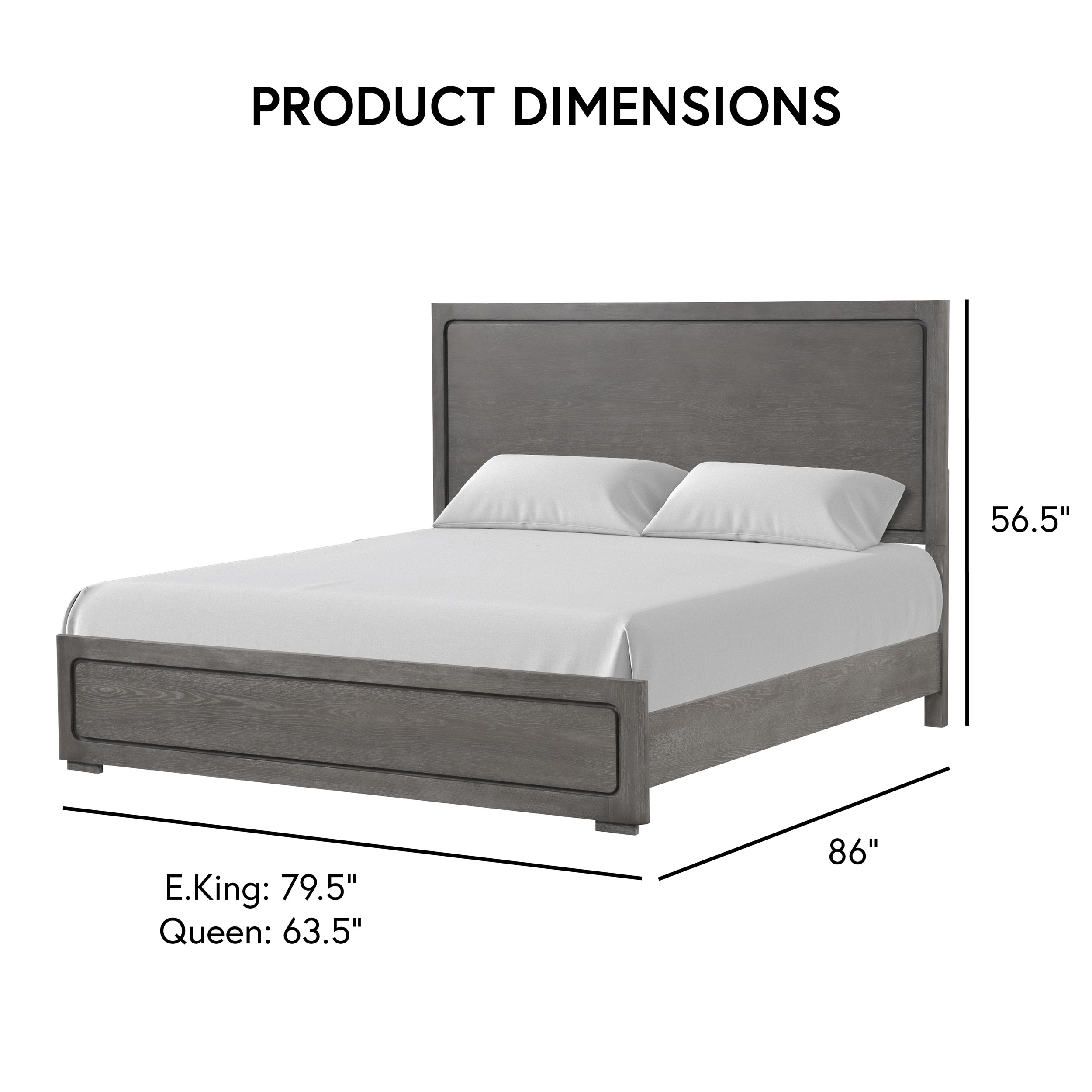 Furniture of America IDF-70100GY-Q beds - View #3