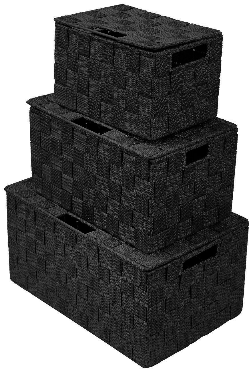 Style Selections Plastics Crates 17-in W x 11-in H x 14-in D Black Plastic Milk Crate CR0100