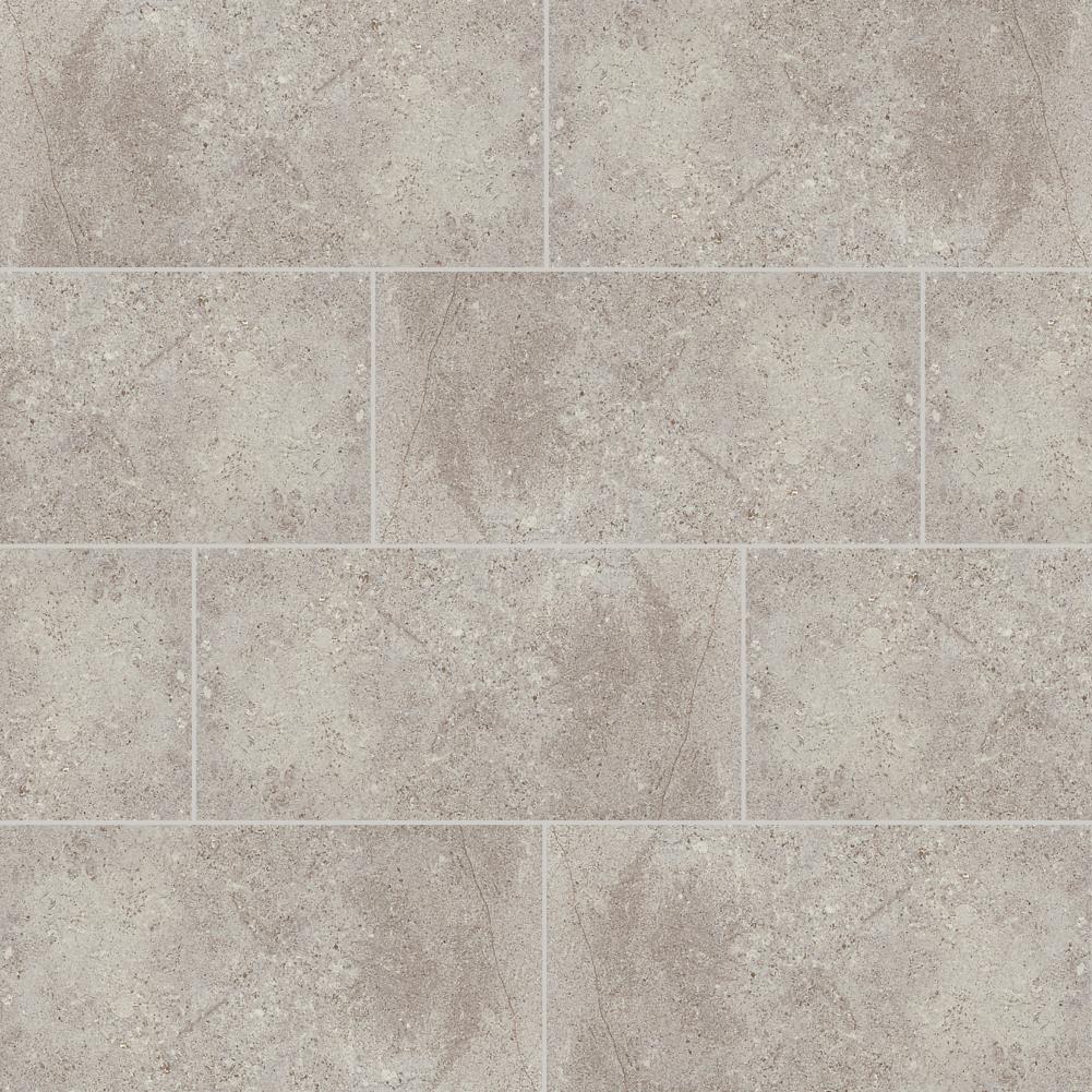American Olean Abound 8-Pack Nimbus 12-in x 24-in Matte Ceramic Stone Look Floor and Wall Tile