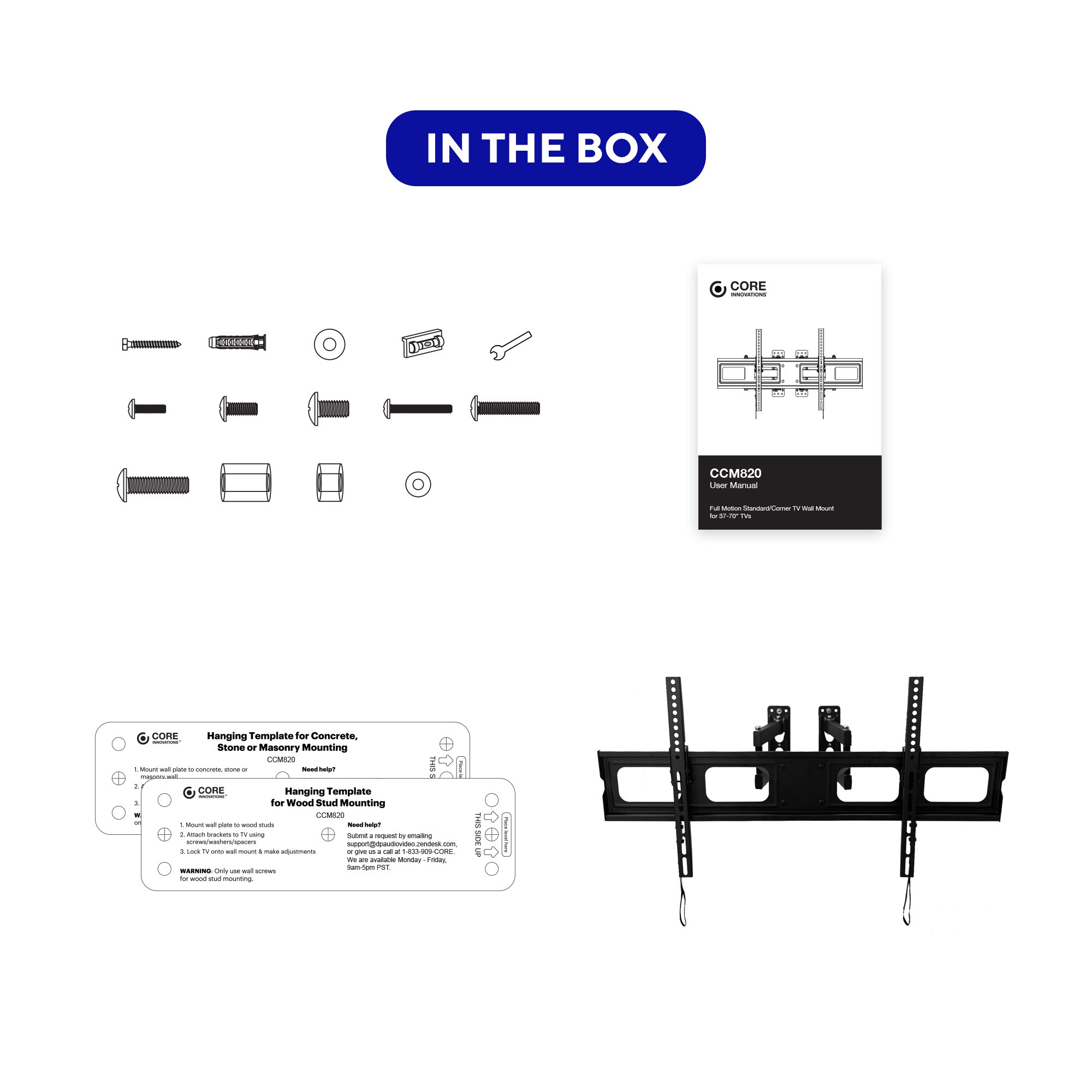 Core Innovations CCM820 Tv-Mounts - View #10