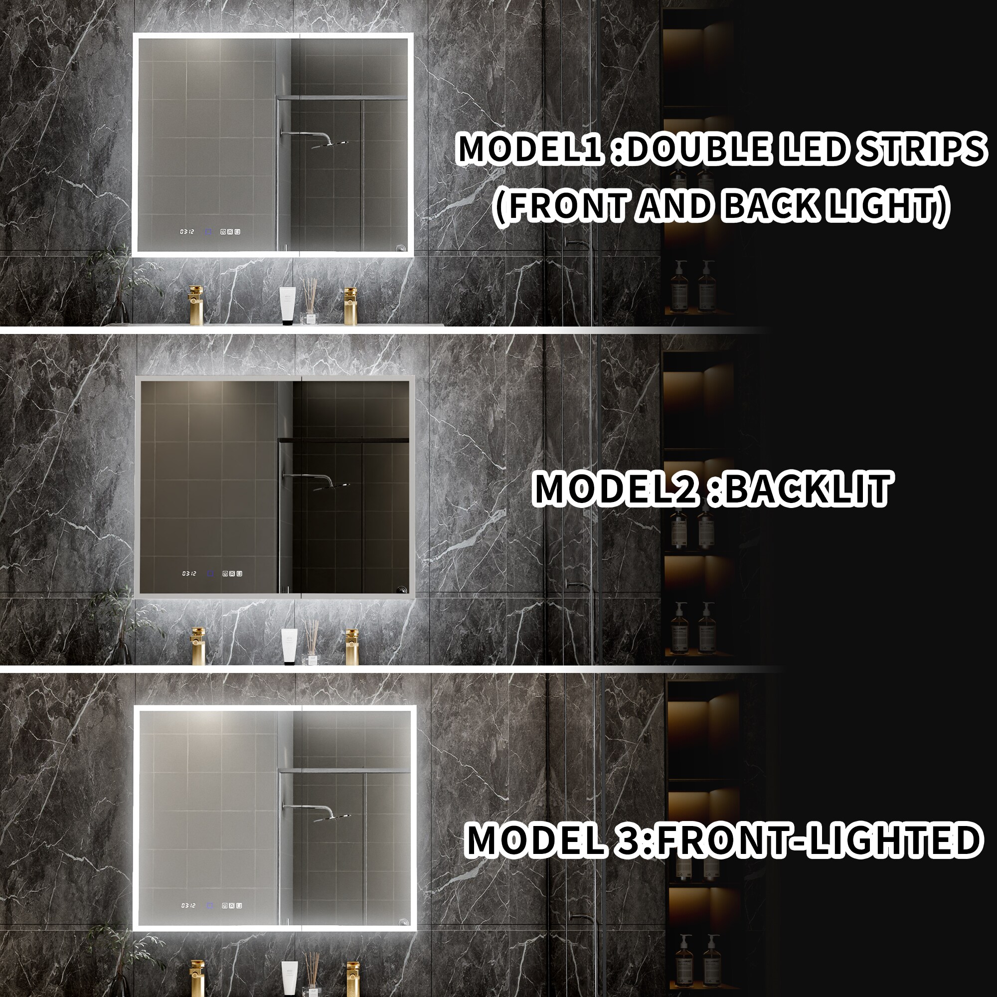 AAZJ JDEX-V12MED4032 Bathroom-Medicine-Cabinets - View #6