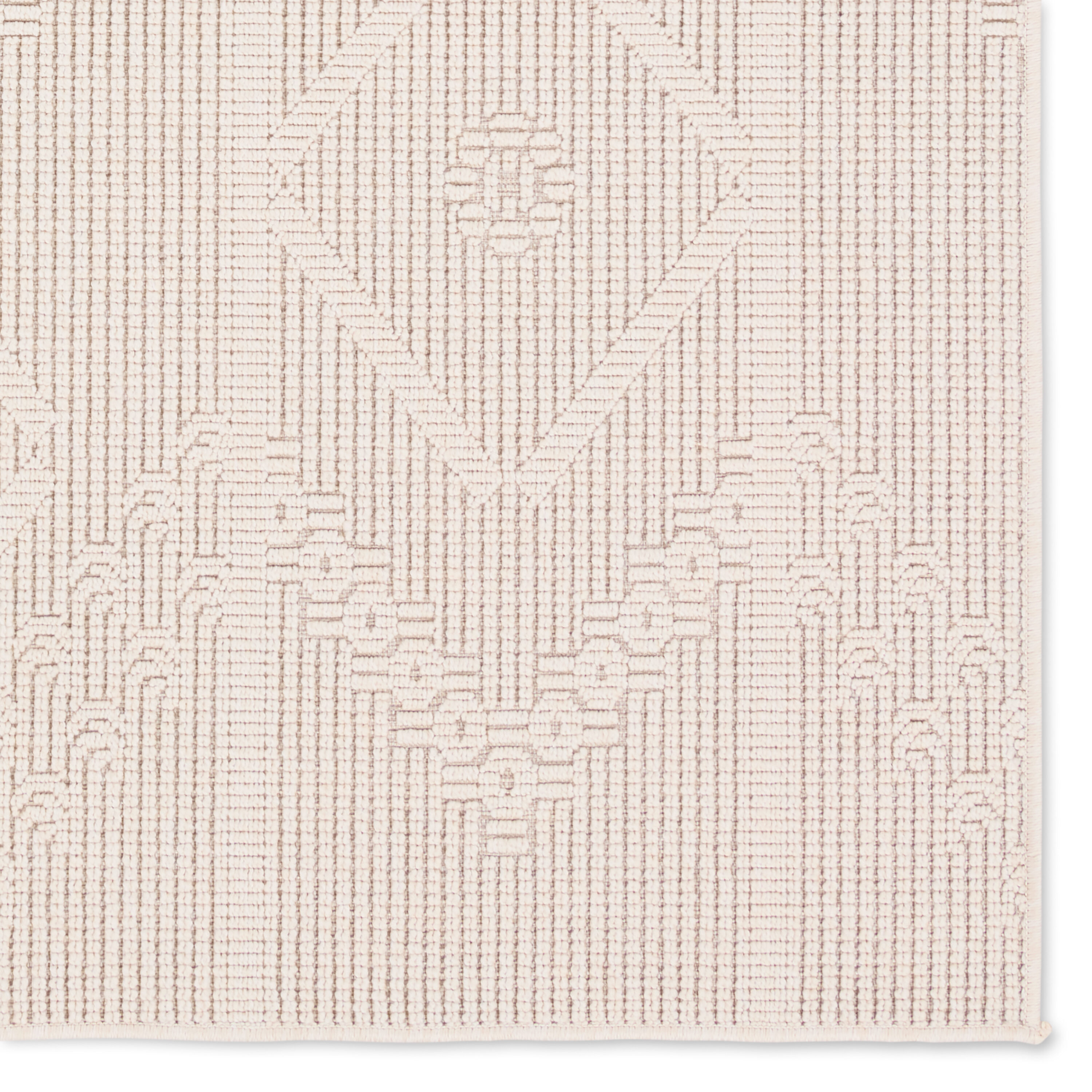 Modern Boho Trellis Cream Anti-Fatigue Mat Dakota Fields Mat Size: Rectangle 1'6 x 3'11