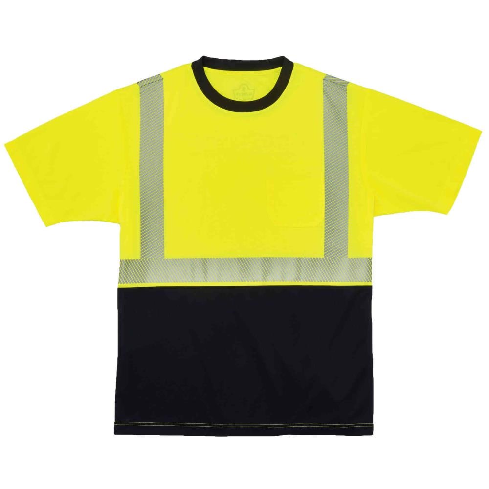 GloWear Men's Short Sleeve Two-tone T-shirt (XX-large) in the Tops