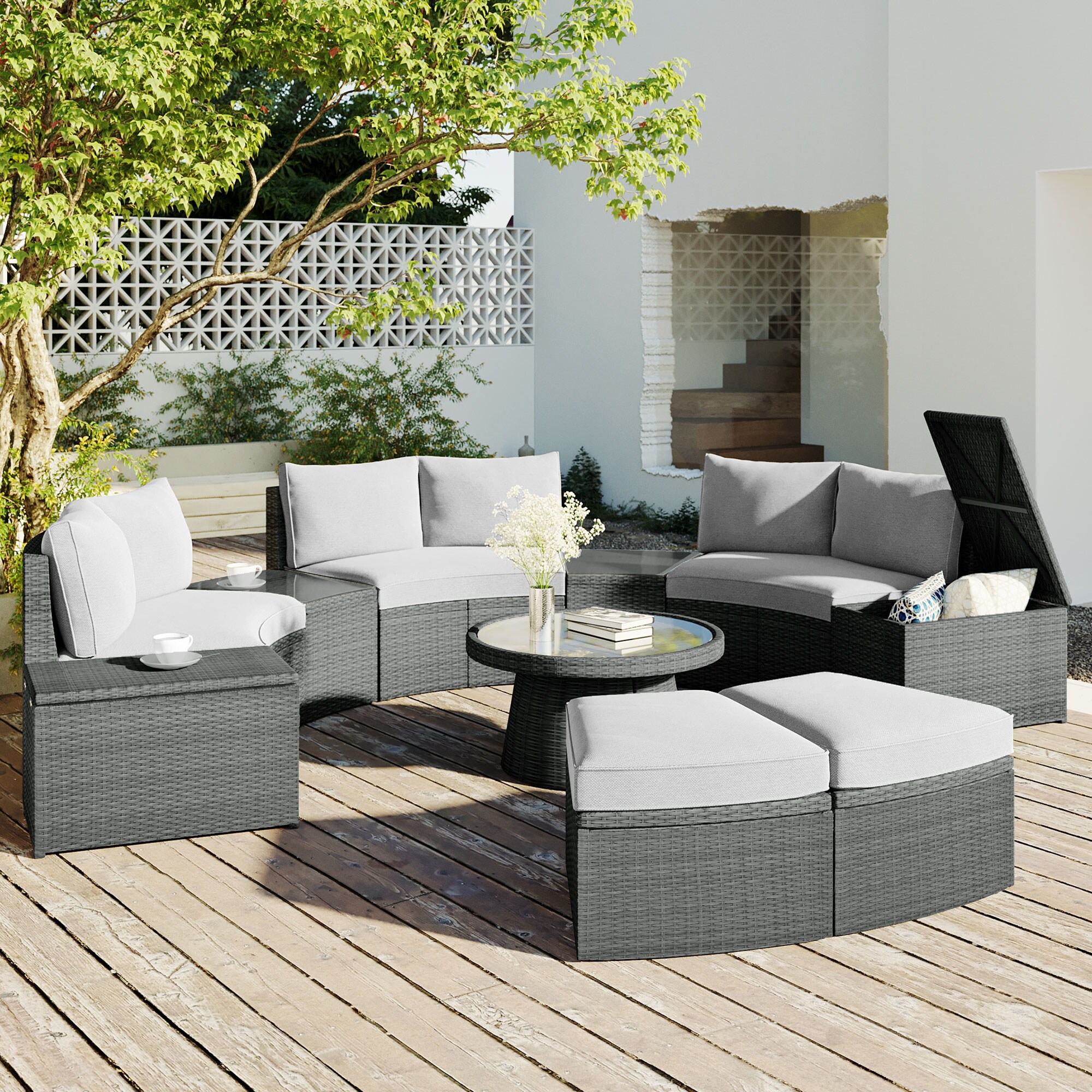 JIMSMAISON BOTMPCS36-LG Patio-Conversation-Sets - View #8