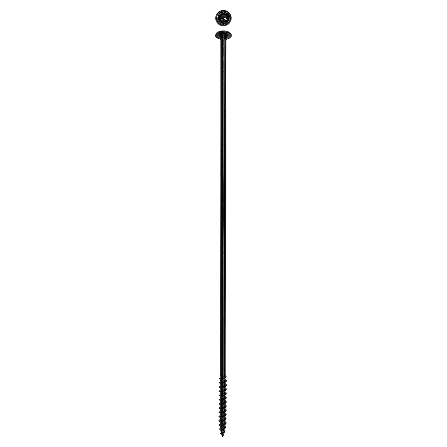 SPAX 3601770804000 5/16-in x 16-in Black Plain Pancake -Head Interior Structural wood screws 250 -Pack