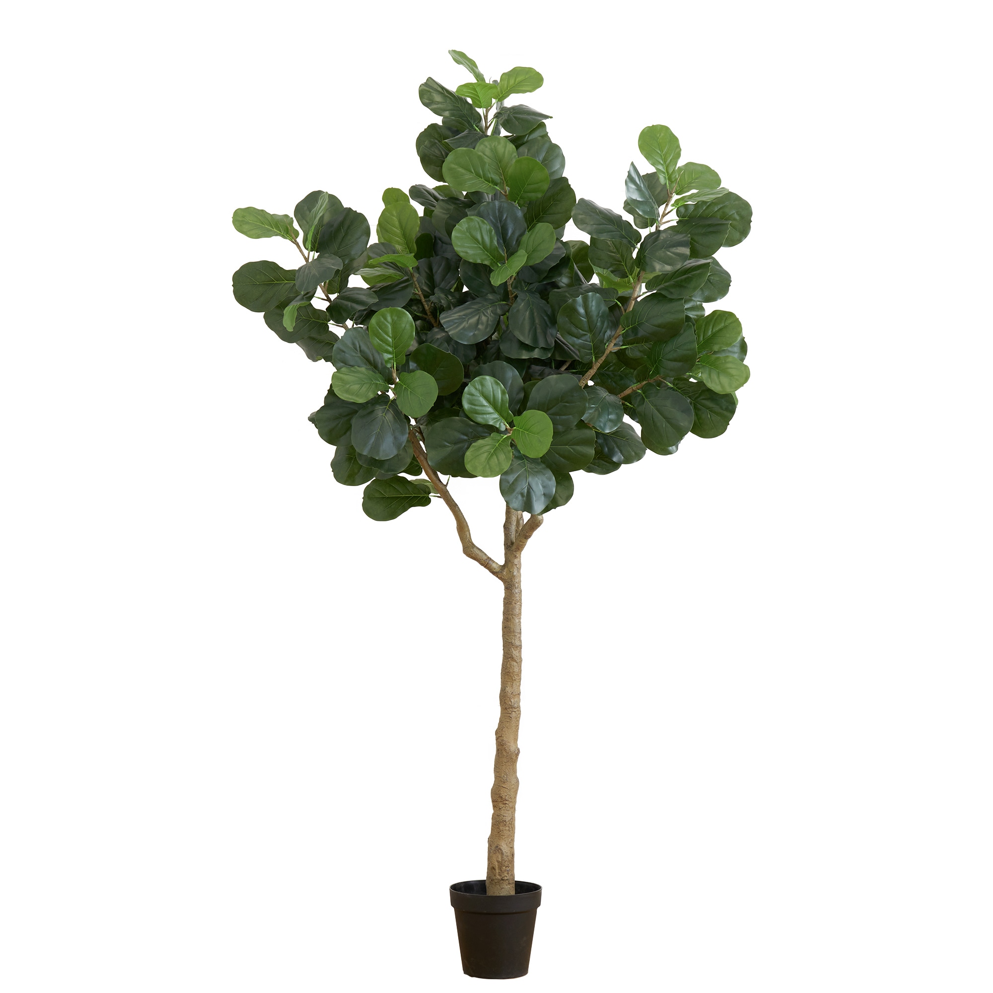 Nearly Natural T4413 120-in Green Indoor Floor Fiddle Leaf Artificial tree