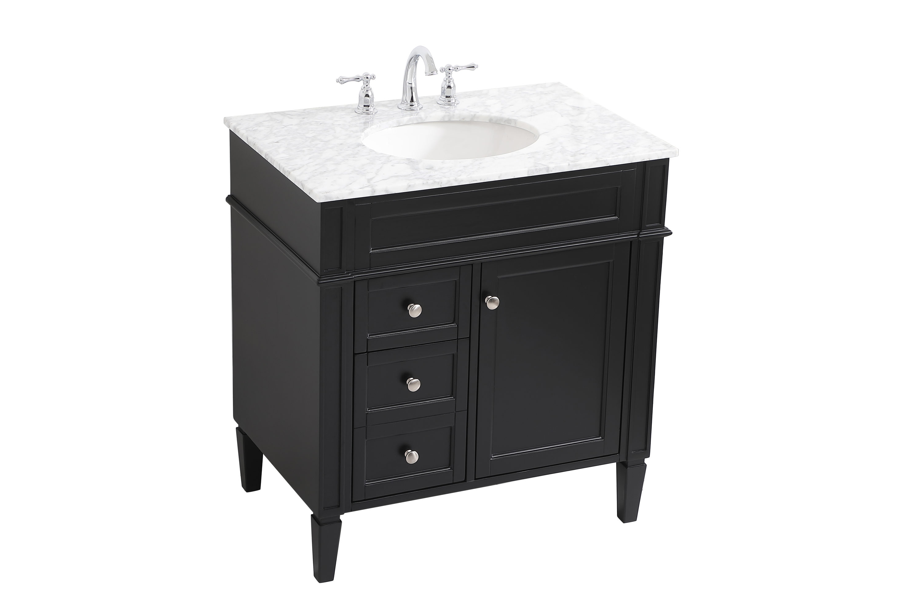 Elegant Decor HF37596BK Bath-Vanity-Combo - View #8