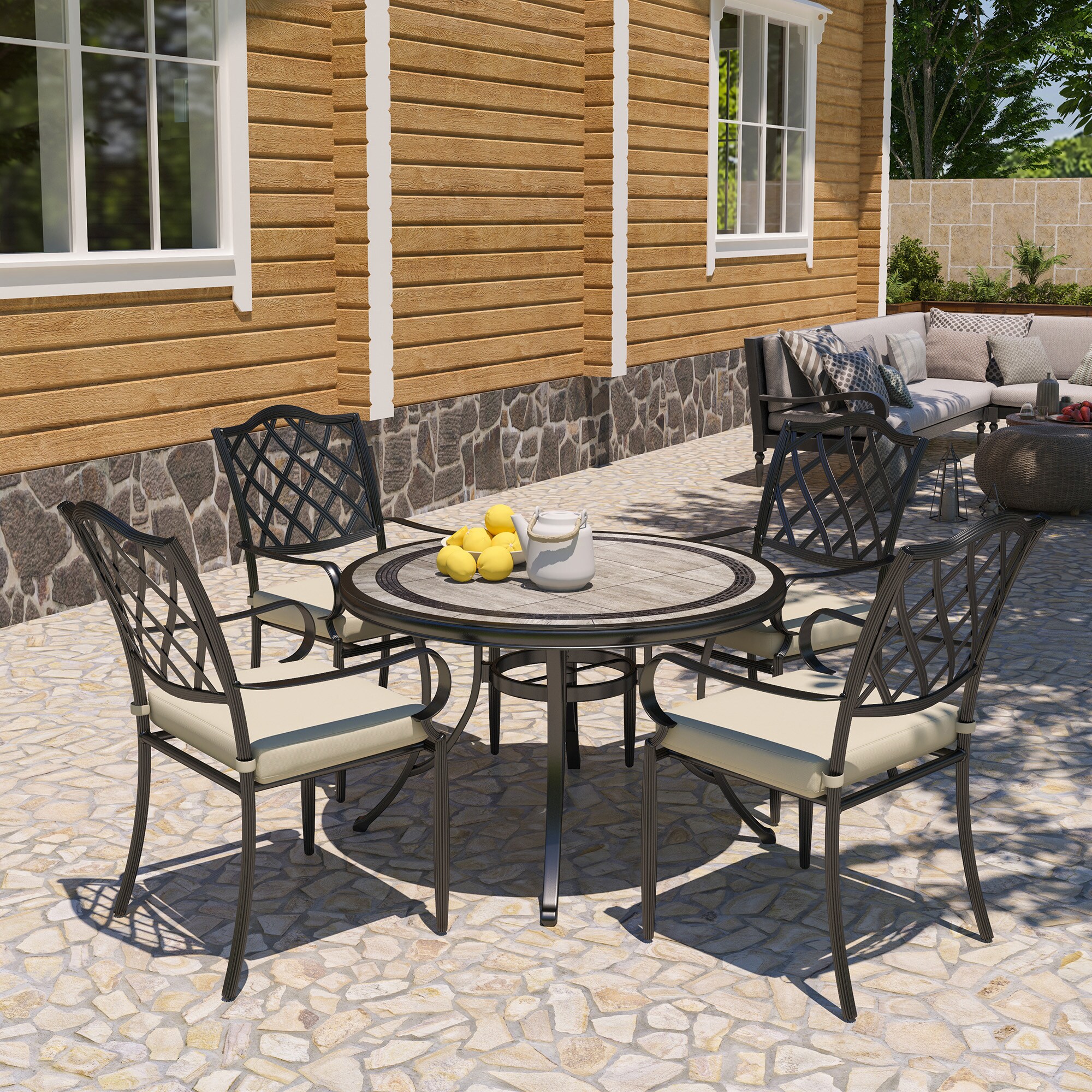 CASAINC CA-IVYSR111 Dining-Chairs - View #3