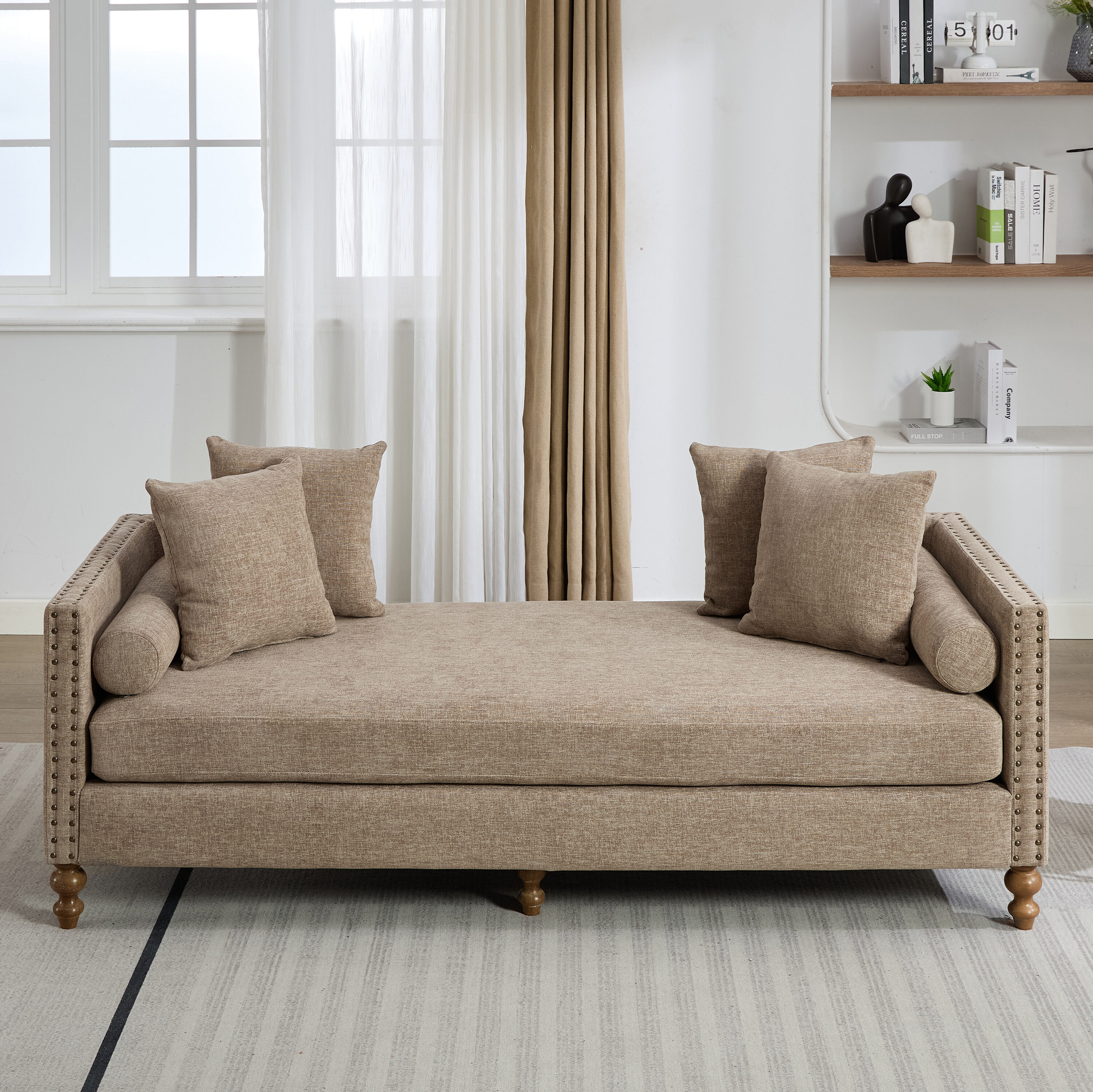 Hrinhom HC-W6106-TAUPE Sofas-Loveseats - View #2
