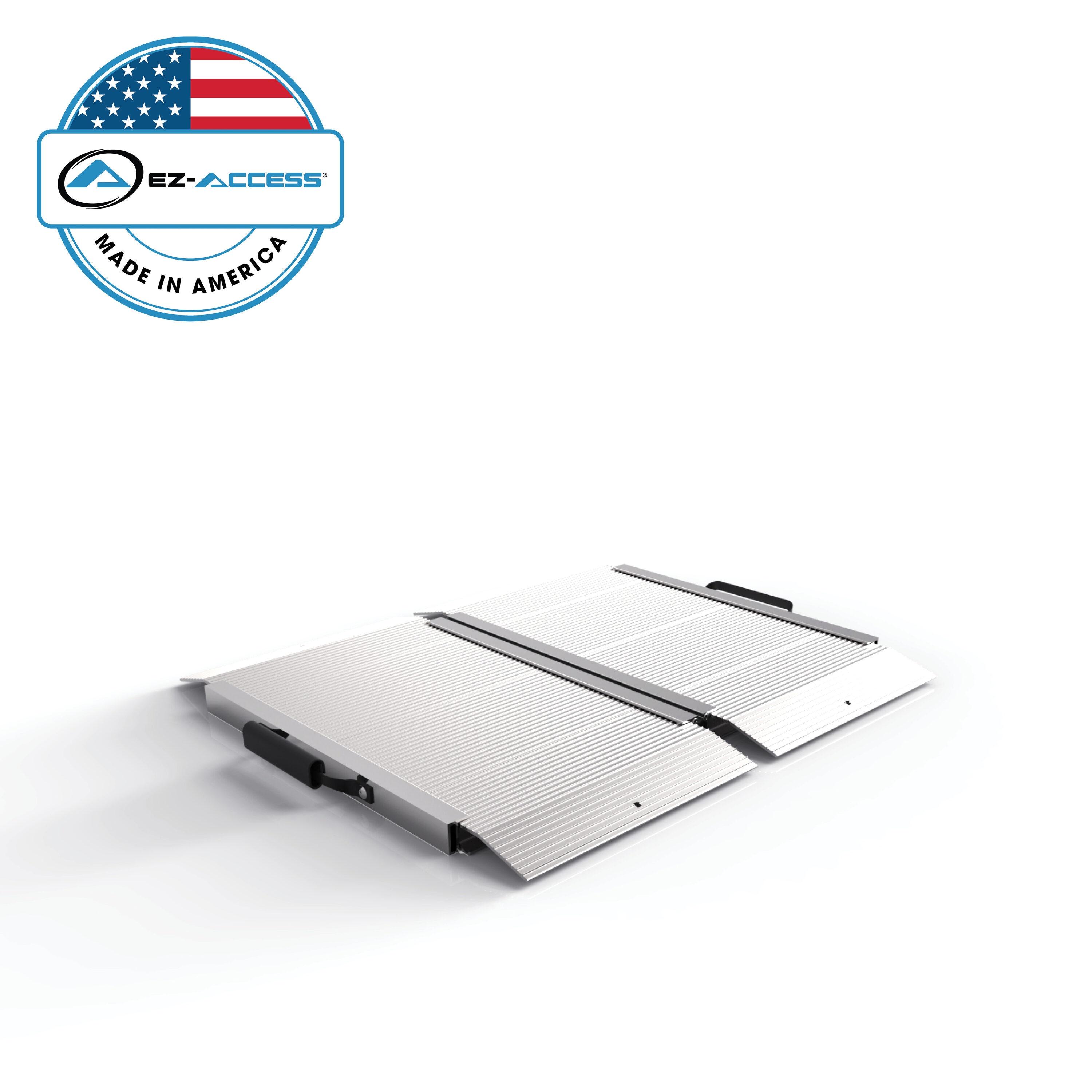 EZ-ACCESS TRAVERSE SFEL02 2.58-ft x 2-ft 1600-lb Capacity Folding Loading Ramp