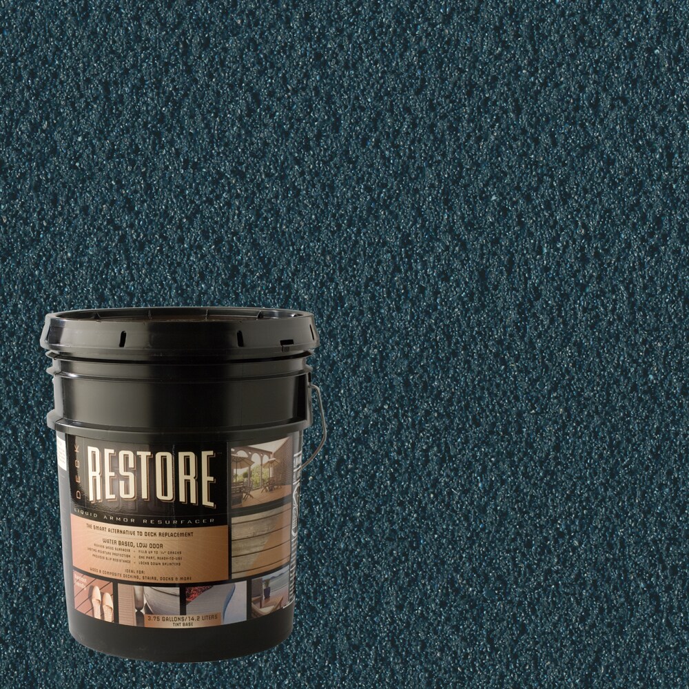 Restore 49522COBALT352095 Cobalt Solid Exterior Wood Stain and Sealer (4-Gallon)