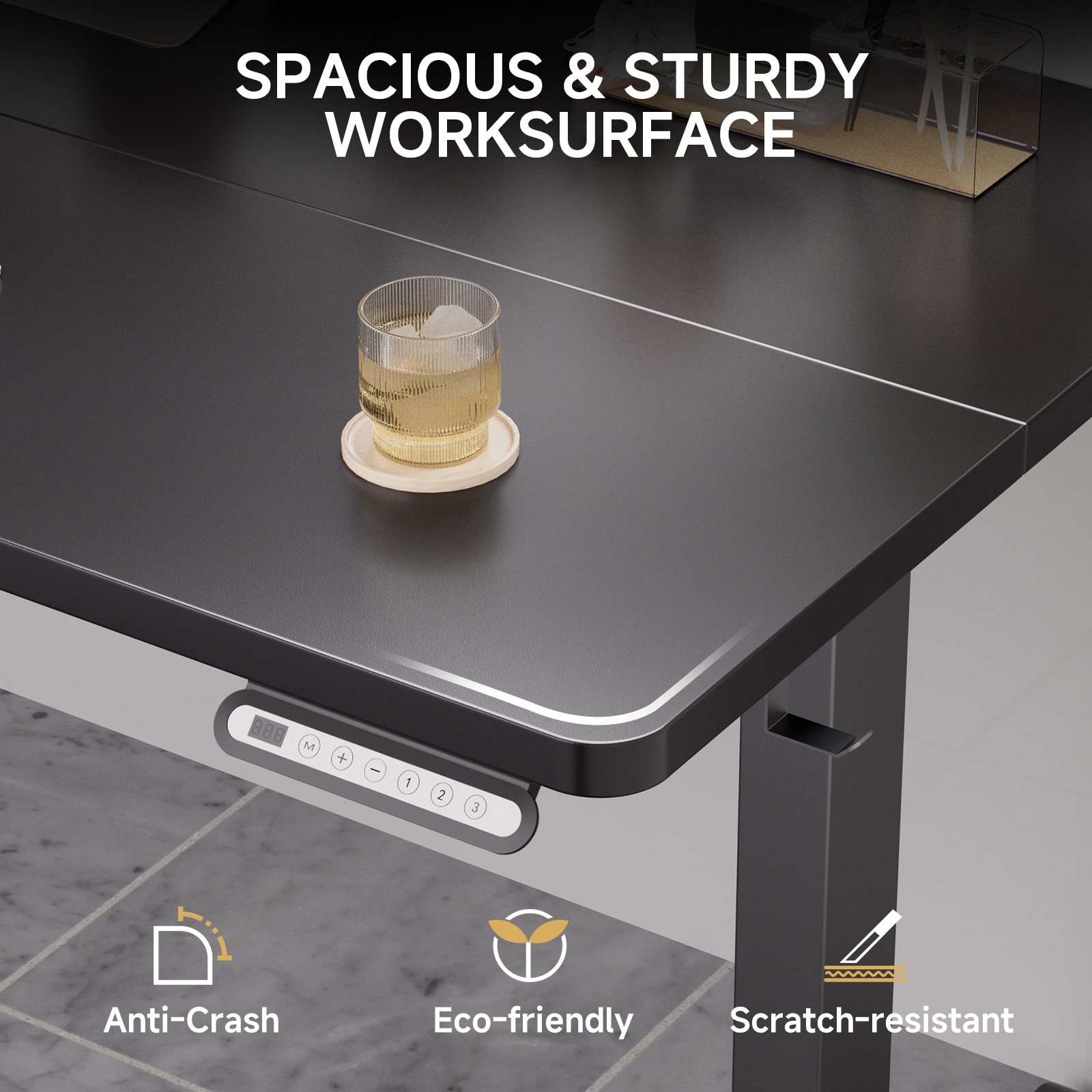 GTPLAYER LOWE-DTS338-BLK-120 desks - View #3