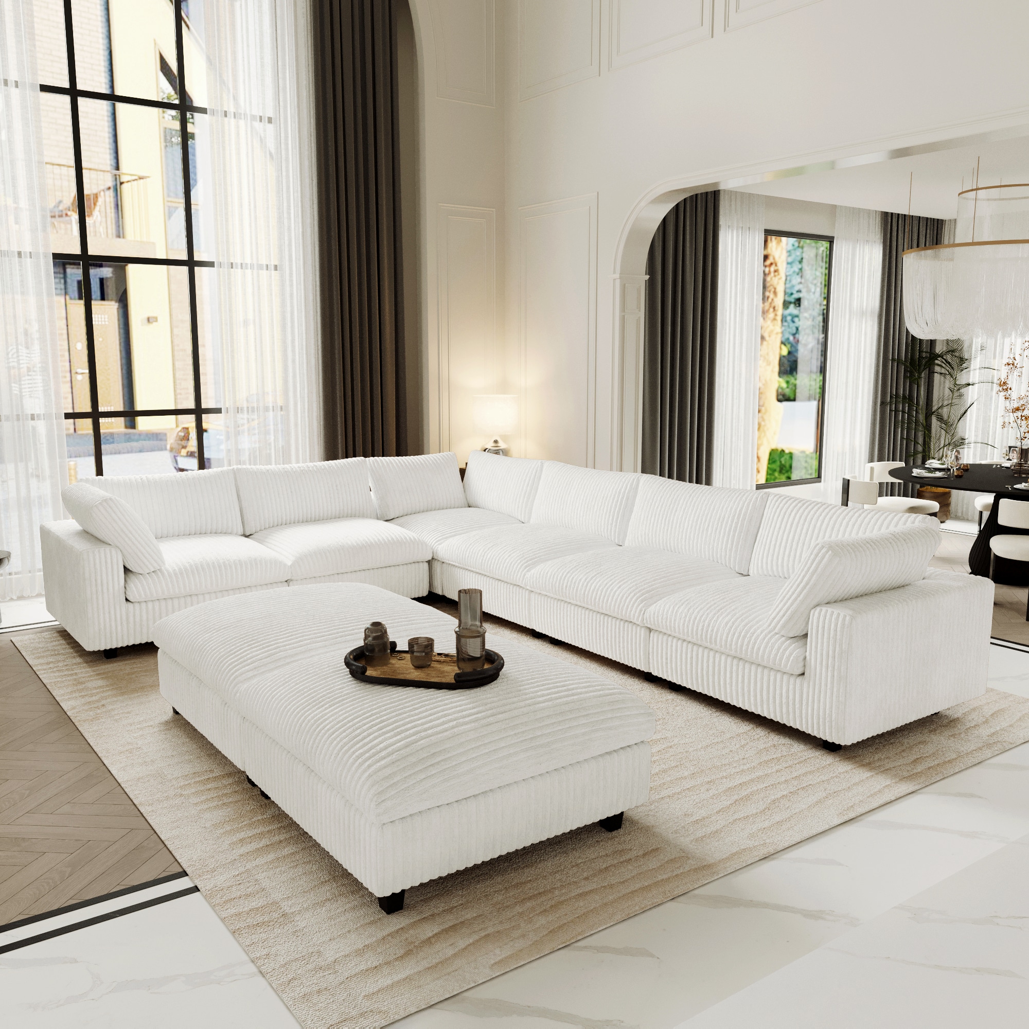 BuotiqHom DH-SF6+2-141BE Sofas-Loveseats - View #3