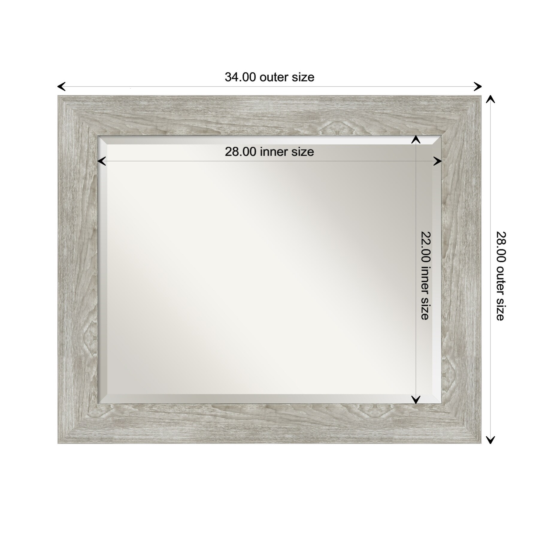 Amanti Art DSW4593591 Framed-Bath-Mirrors - View #4