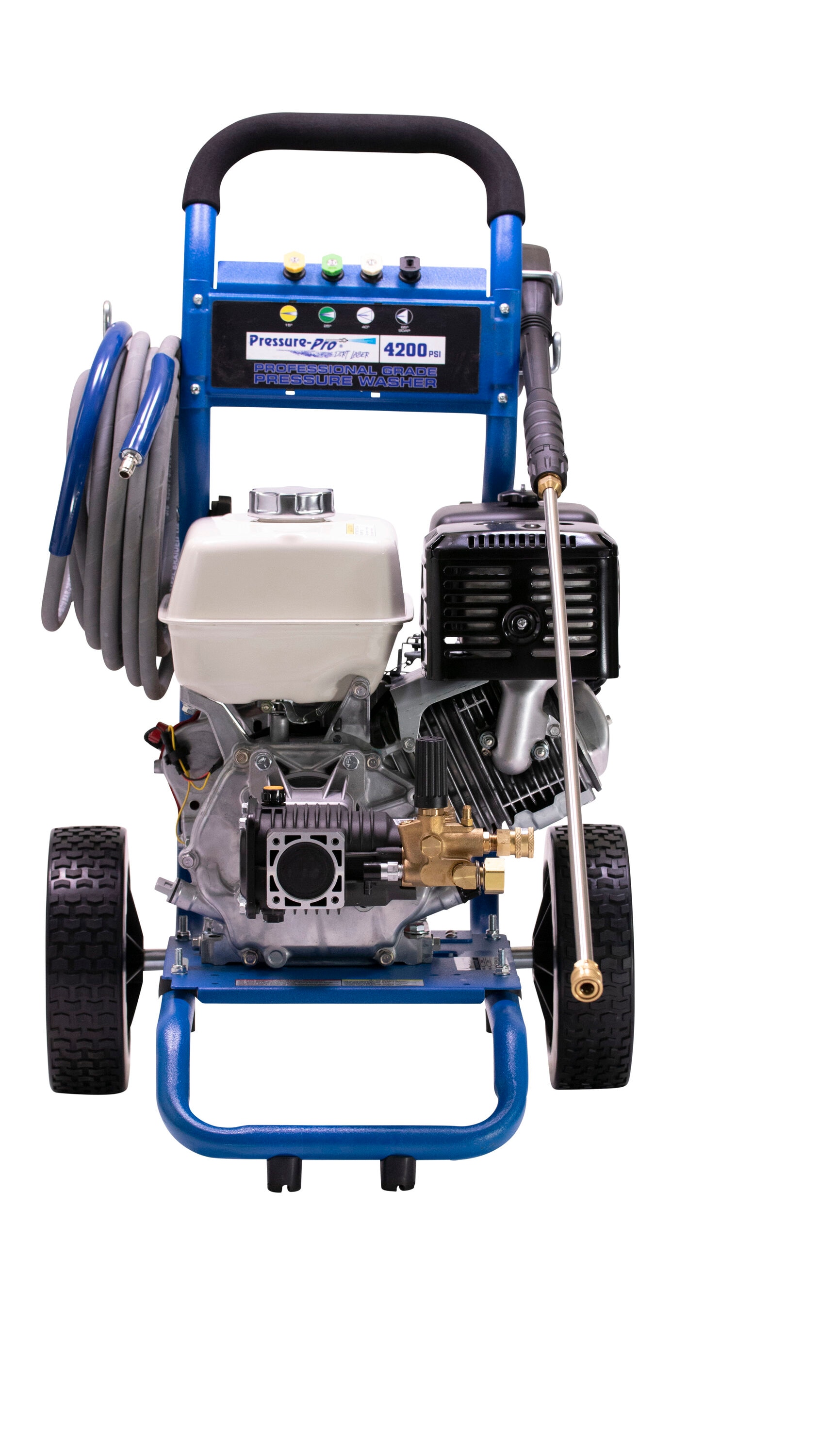 Pressure-Pro PP4240H Dirt Laser 4200-PSI 4-GPM Cold Water Gas Pressure washer with 4 Spray Tips
