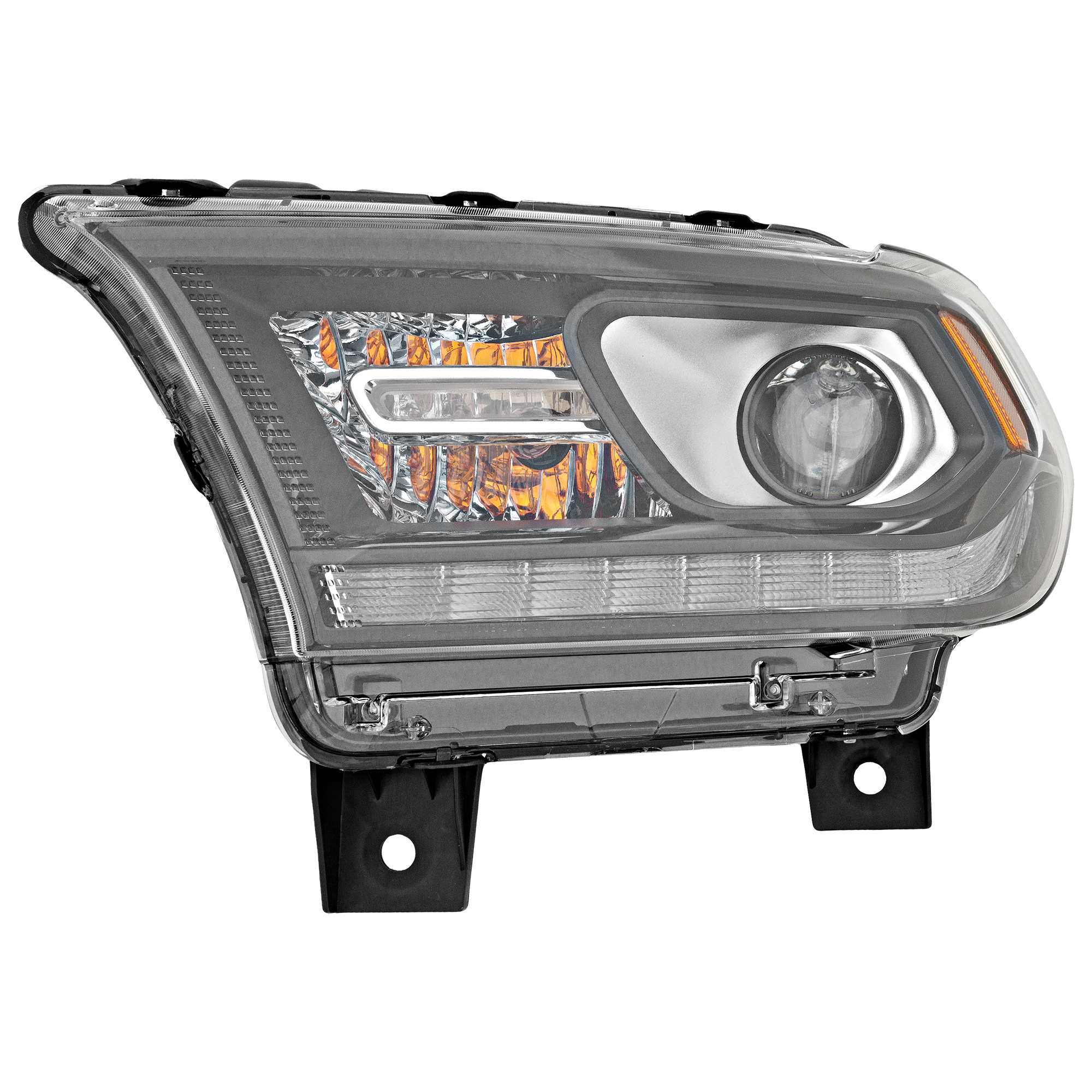 Garage-Pro GPRD10010044 Driver Side Headlight For Dodge Durango 2014-2015 Halogen with Bulb(s) For Models with Daytime Running Light Replaces# 55112969ai