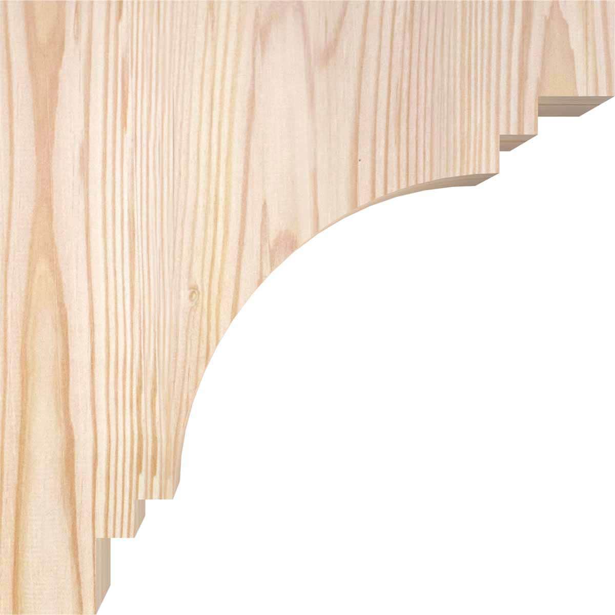 Ekena Millwork COR06X10X10PEC00SDF corbels - View #3