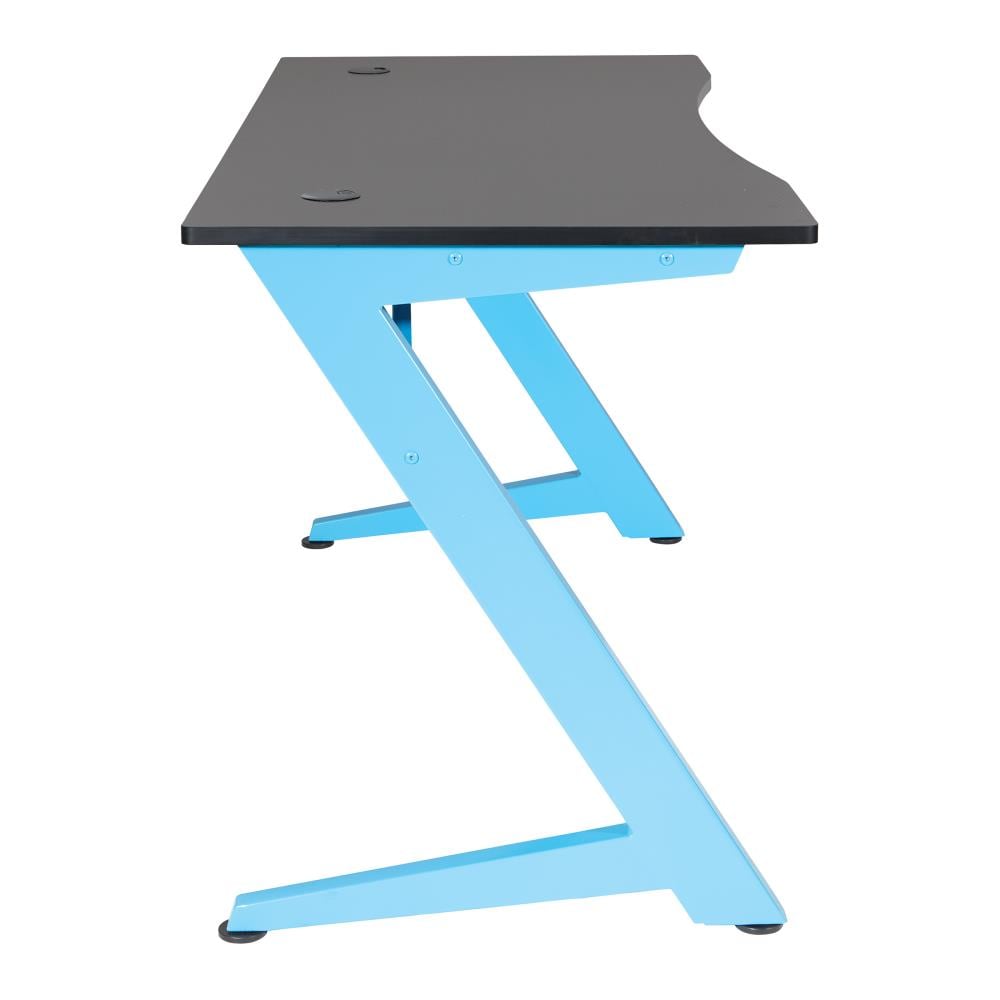 OSP Home Furnishings Beta 54-in Blue Modern/Contemporary Gaming Desk In ...