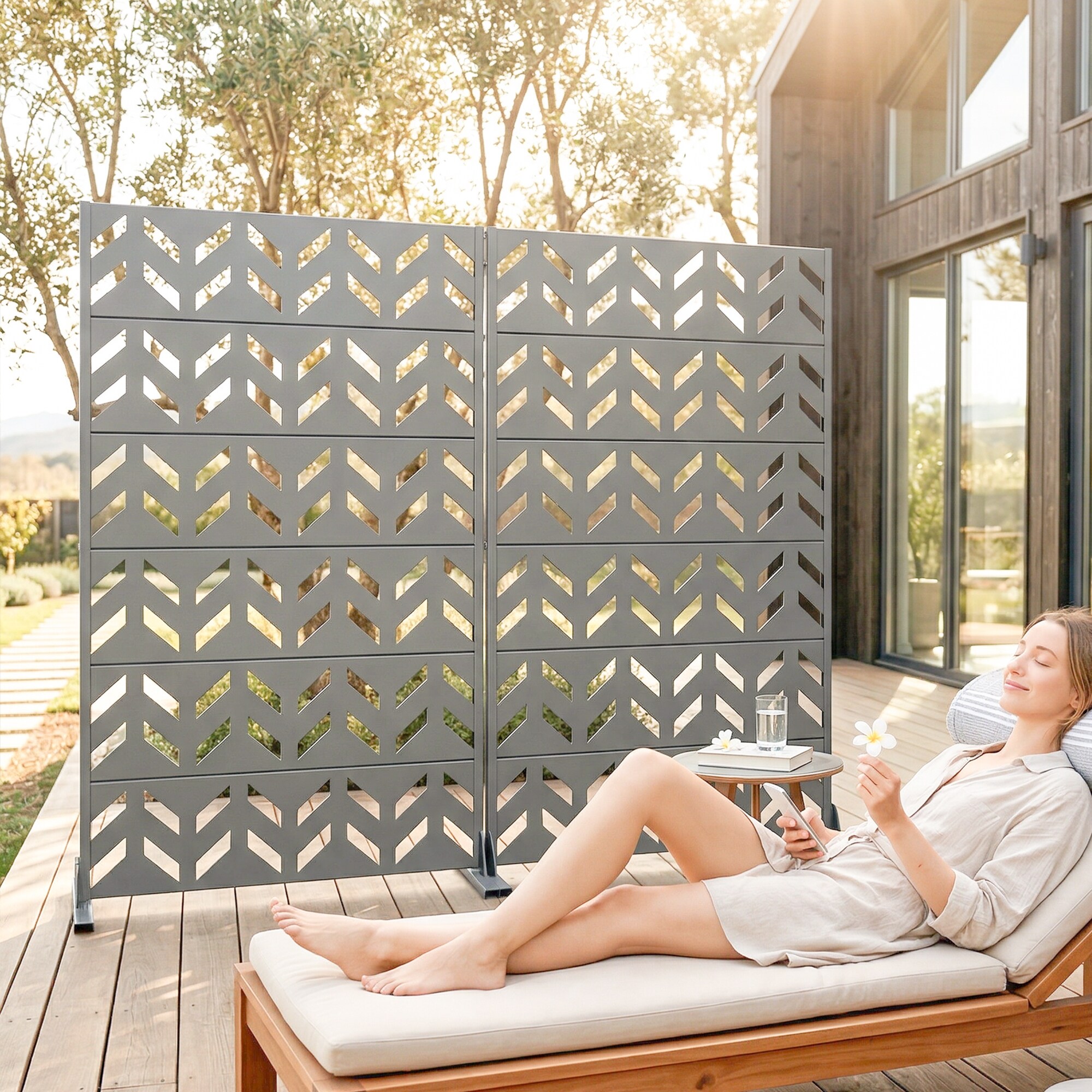 Misty Moon LW0409-OPS-PF396 Outdoor-Privacy-Screen - View #3