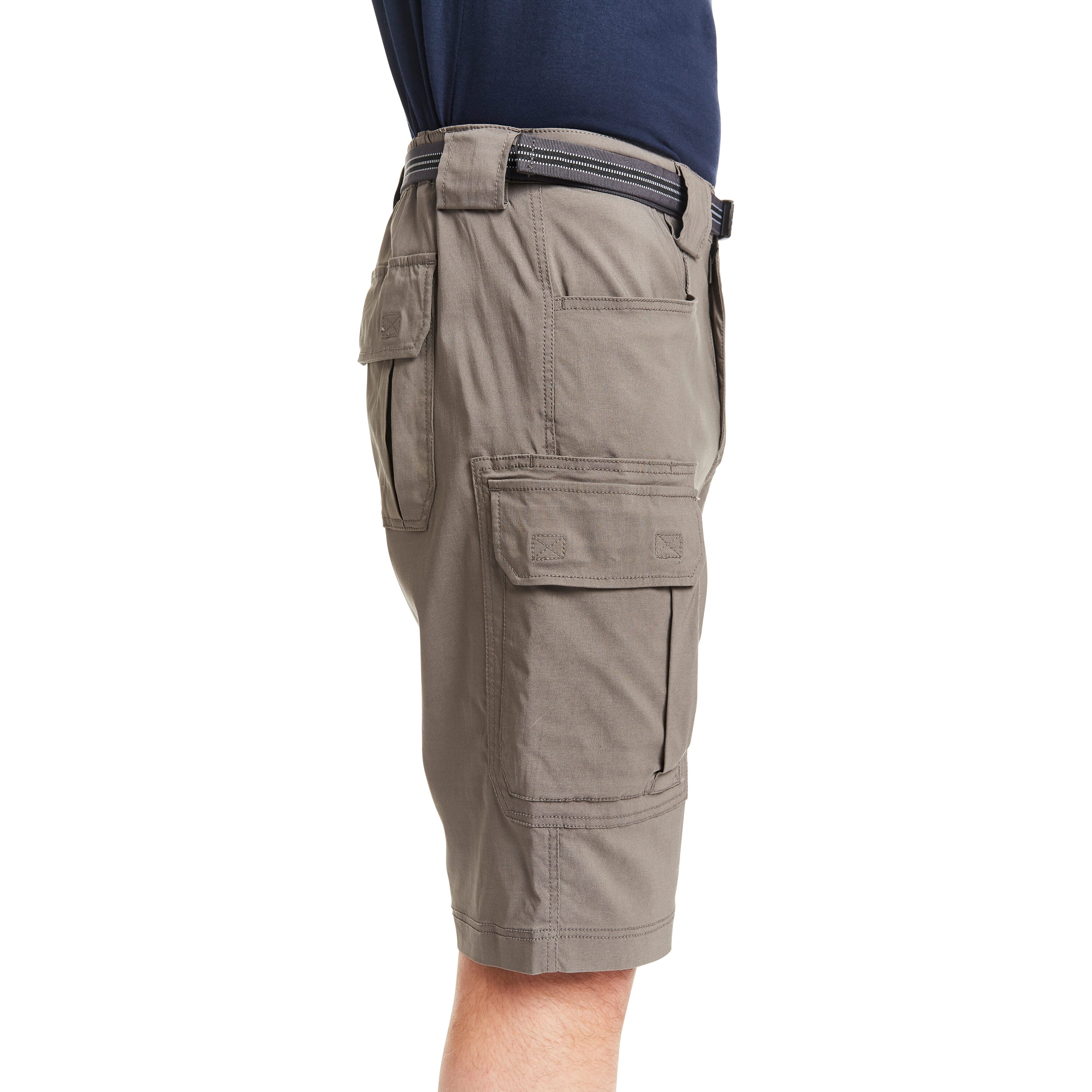 Ontslag religie punt Smith's Workwear Men's Grey Poplin Cargo Work Shorts (38) in the Work Shorts  department at Lowes.com