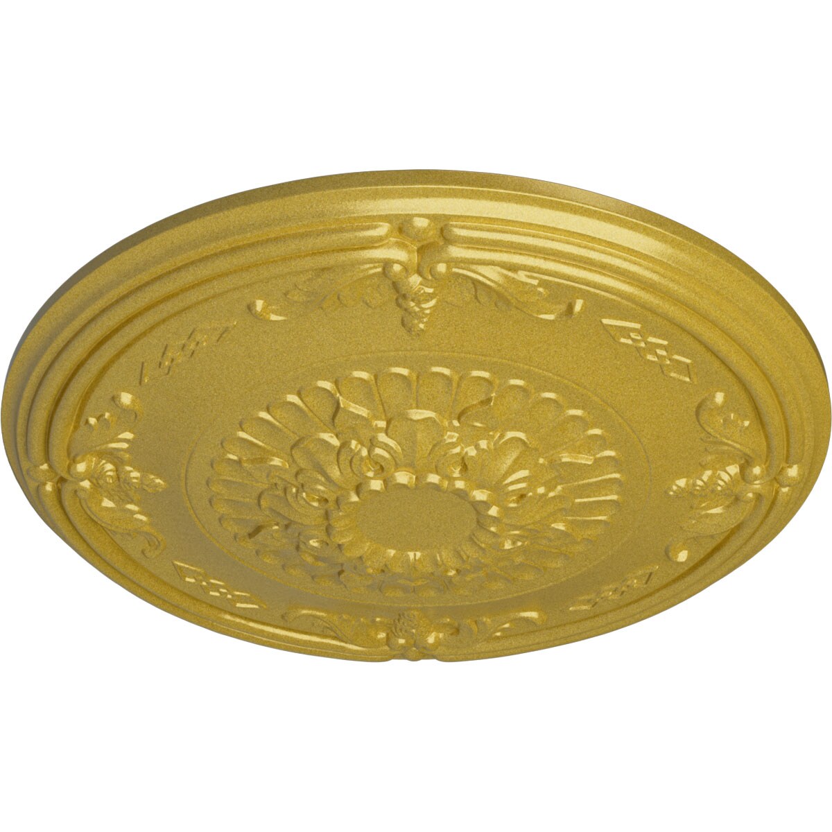 Ekena Millwork CM27ATRGS Ceiling-Medallions - View #2
