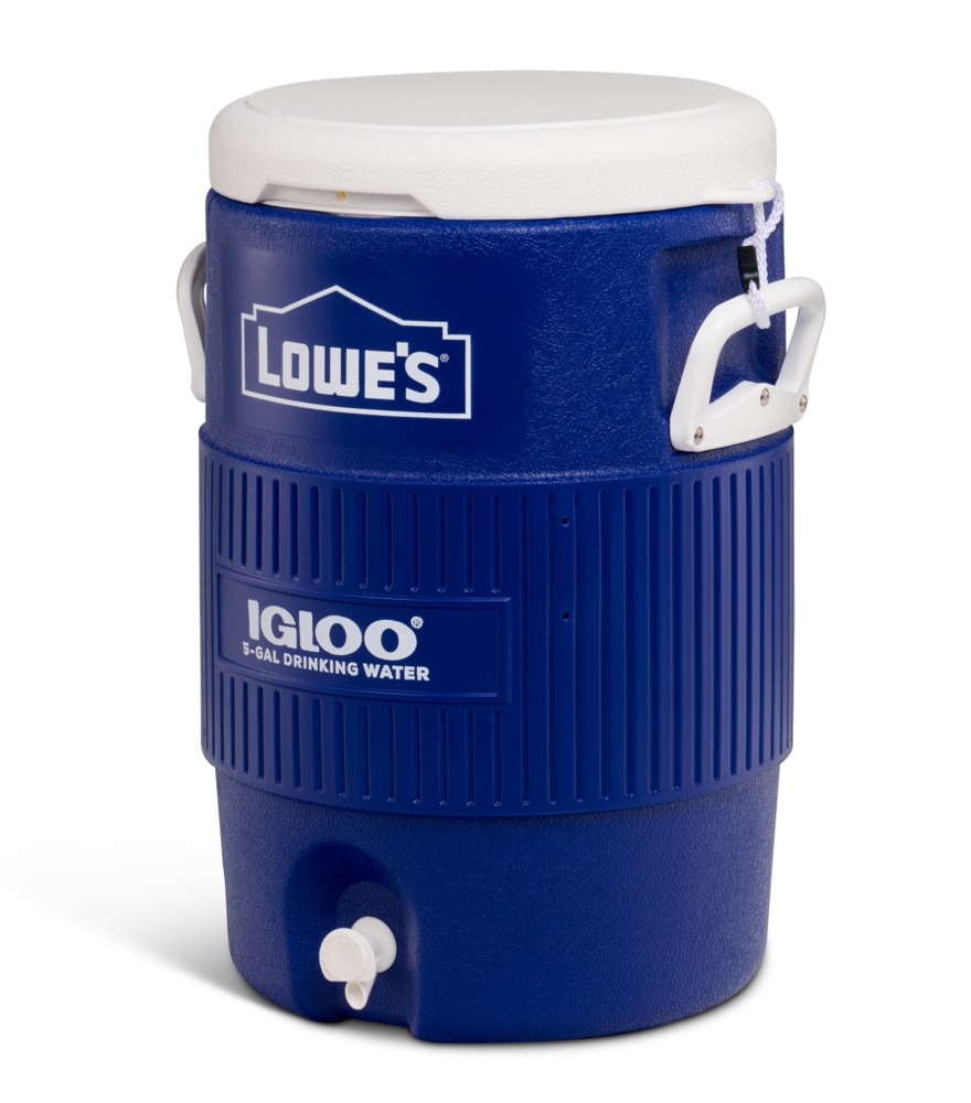 Lowe's 5-Gallon (s) Beverage Cooler with Cup Holder in the Beverage Coolers  department at