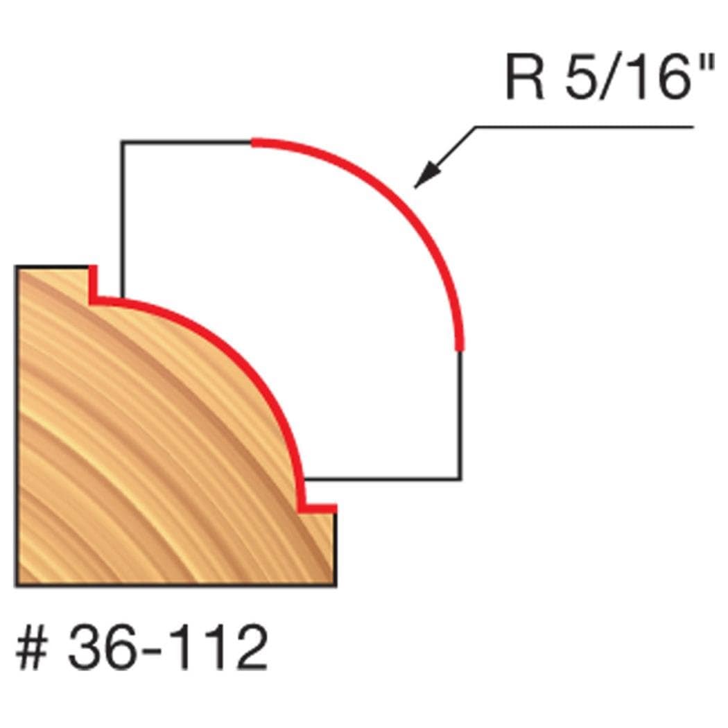 Freud 36-112 Edge-Forming-Router-Bits - View #2