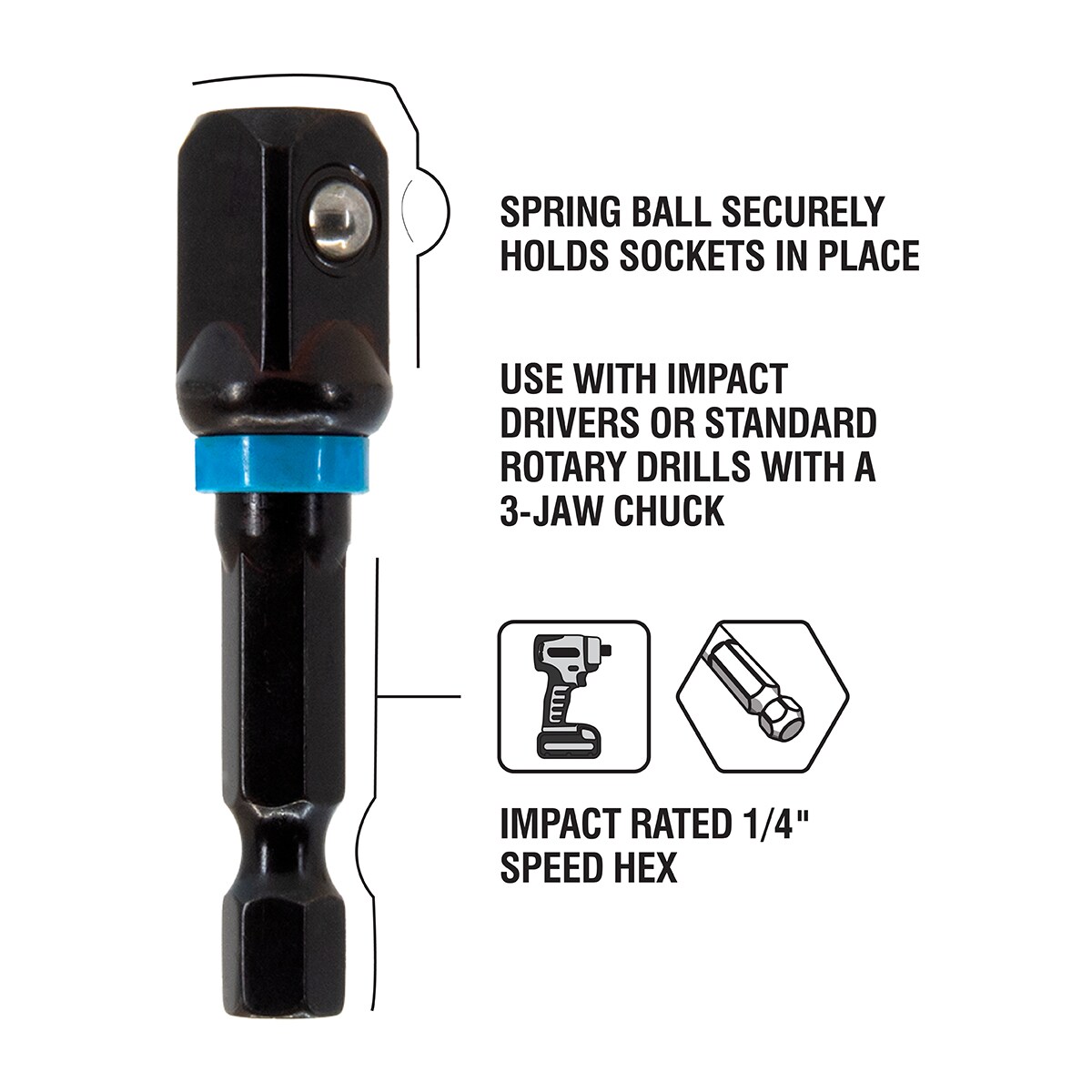 Spyder 19096 Socket-Adapters - View #3