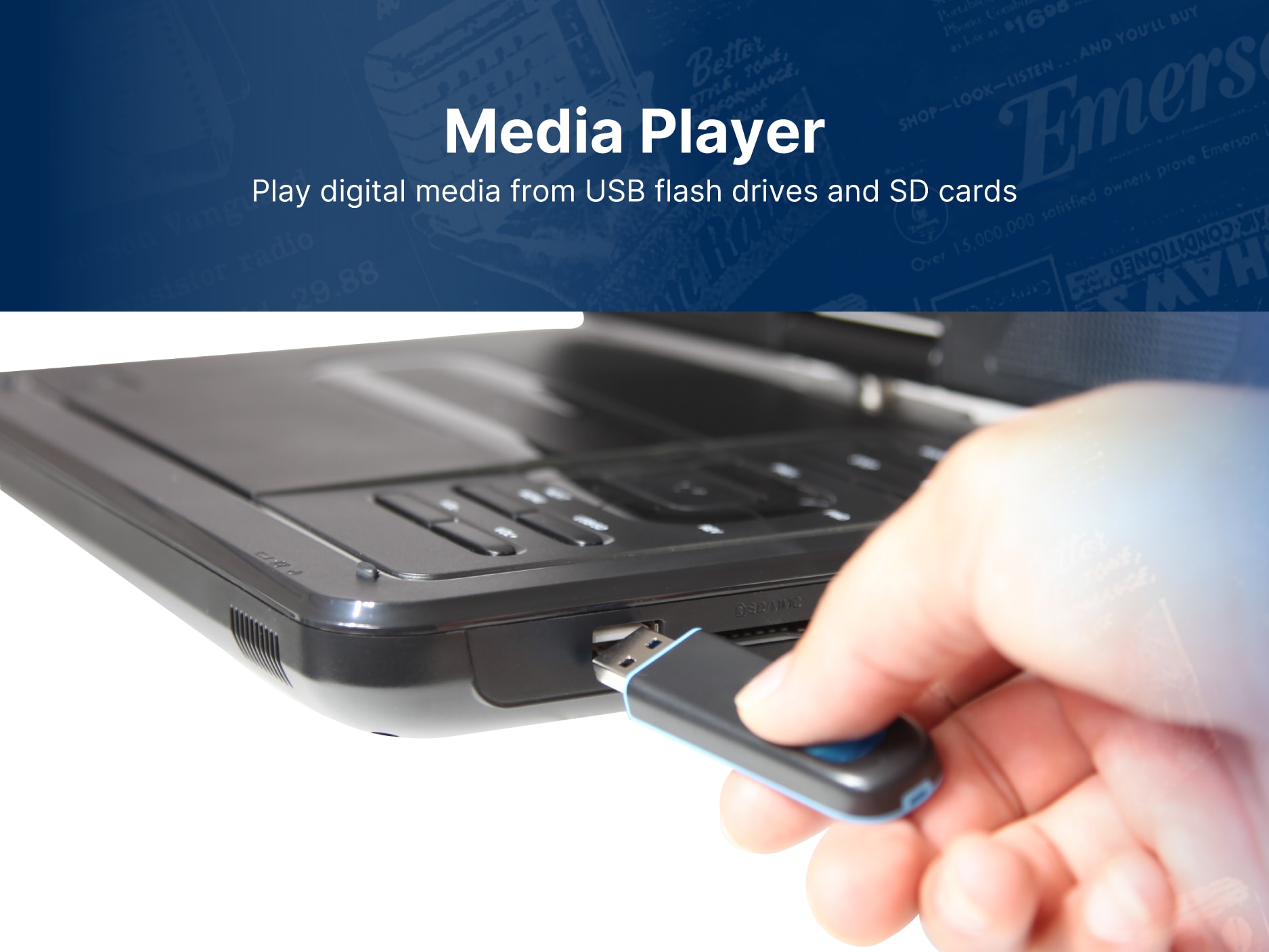 Emerson EPD-1001 Blu-Ray-Players - View #5