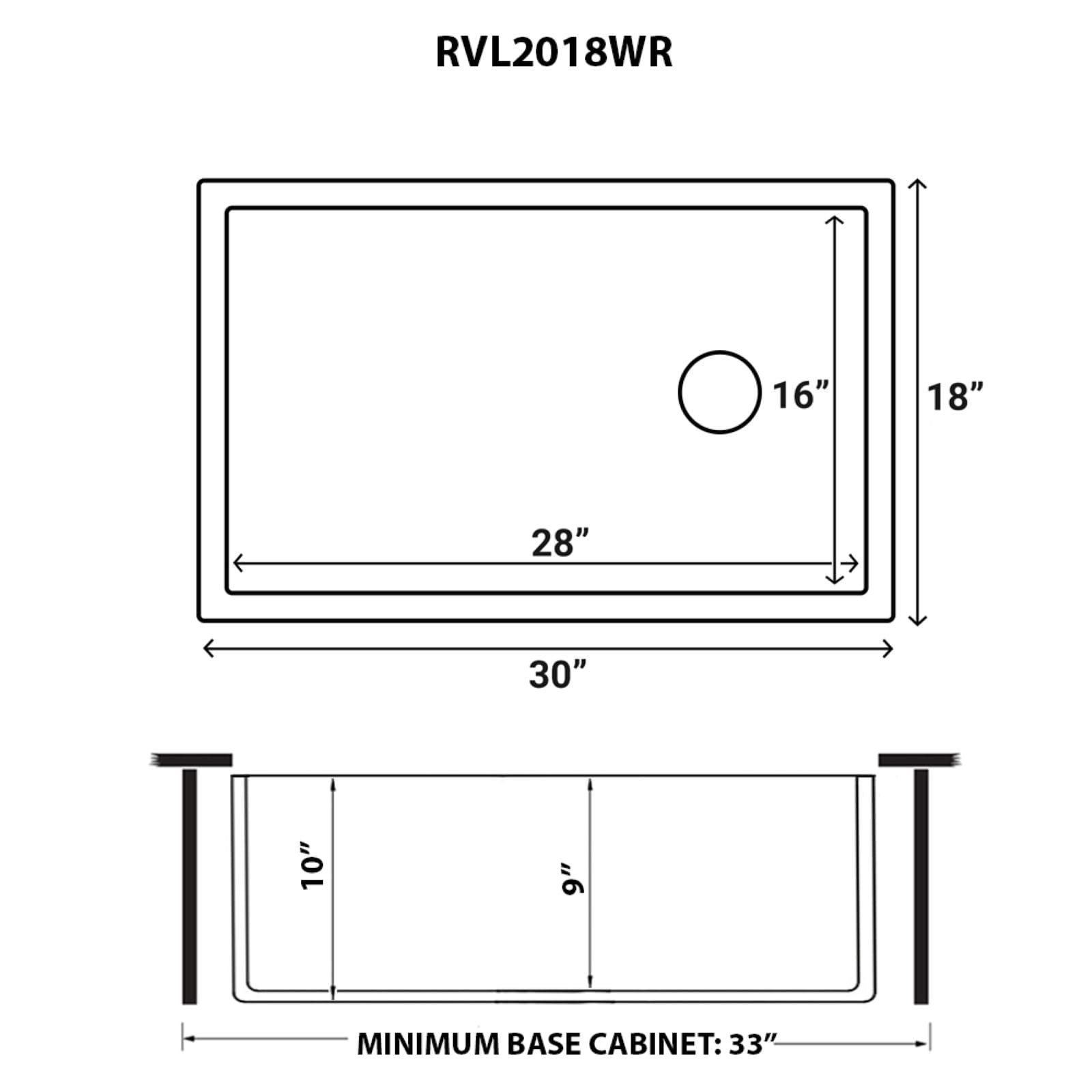 Ruvati RVL2018WR Kitchen-Sinks - View #9