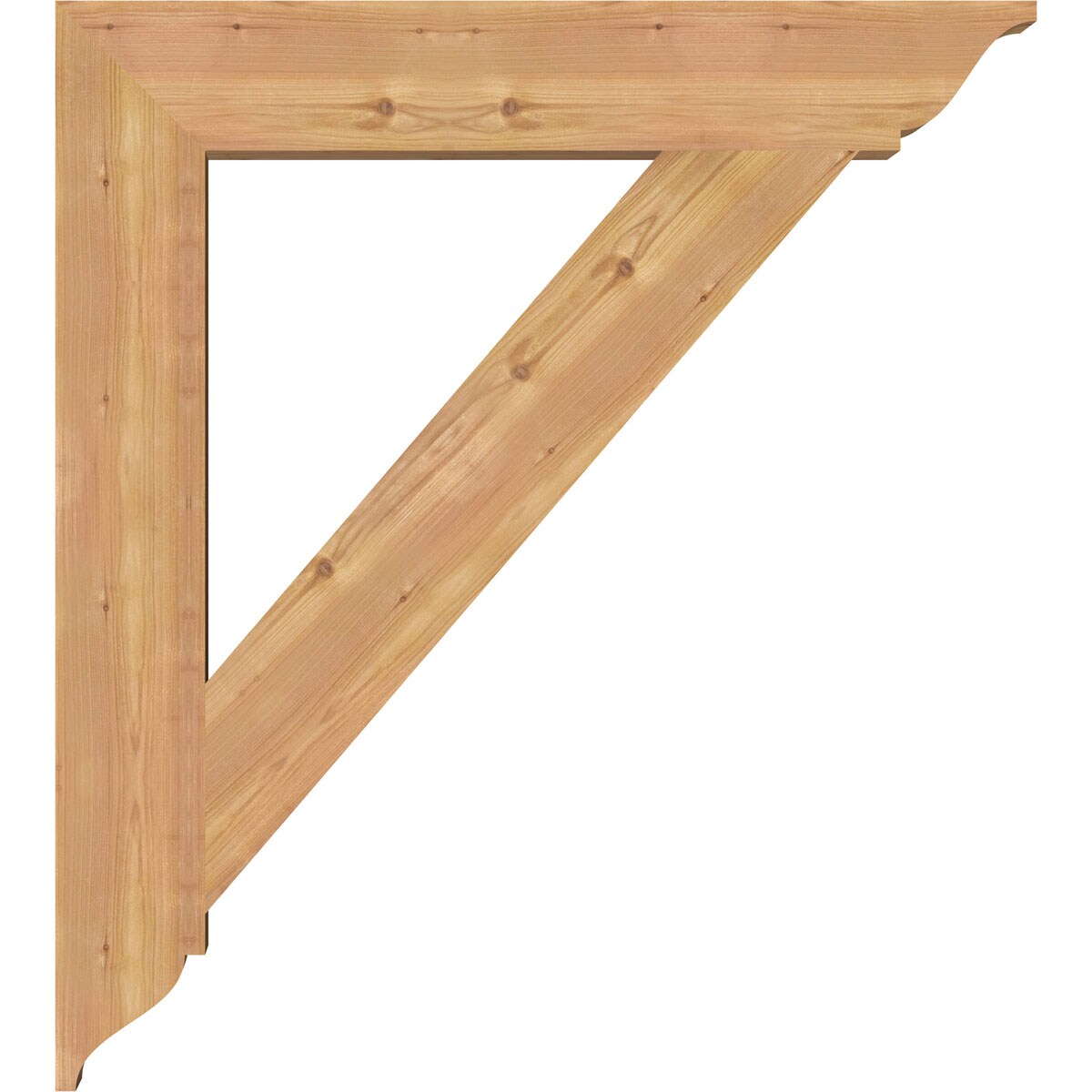 Ekena Millwork BKT06X36X40TRA01SWR Exterior-Brackets-Braces - View #3