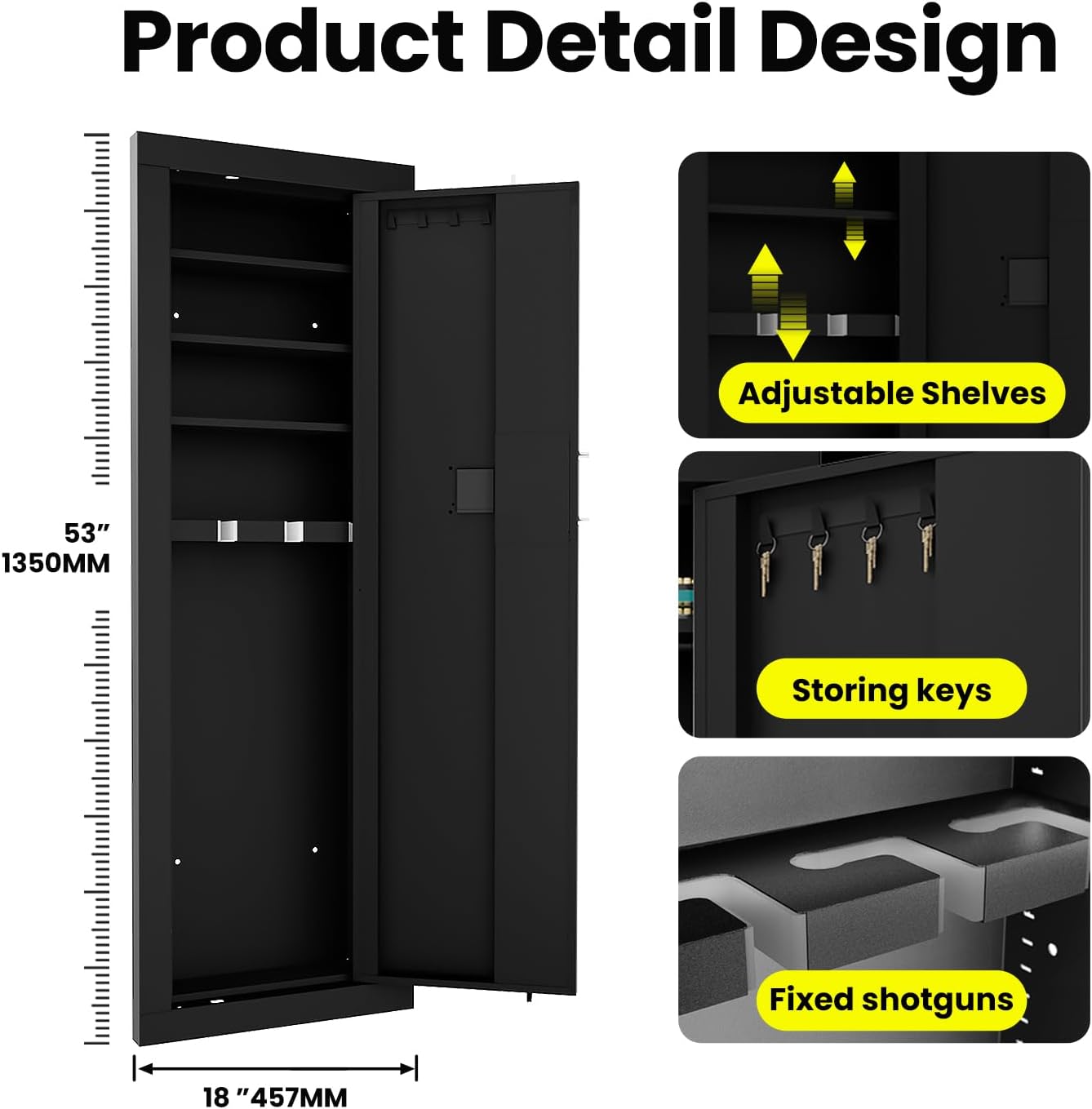 XDeer B0DBHLBTV2 Gun-Safes - View #3